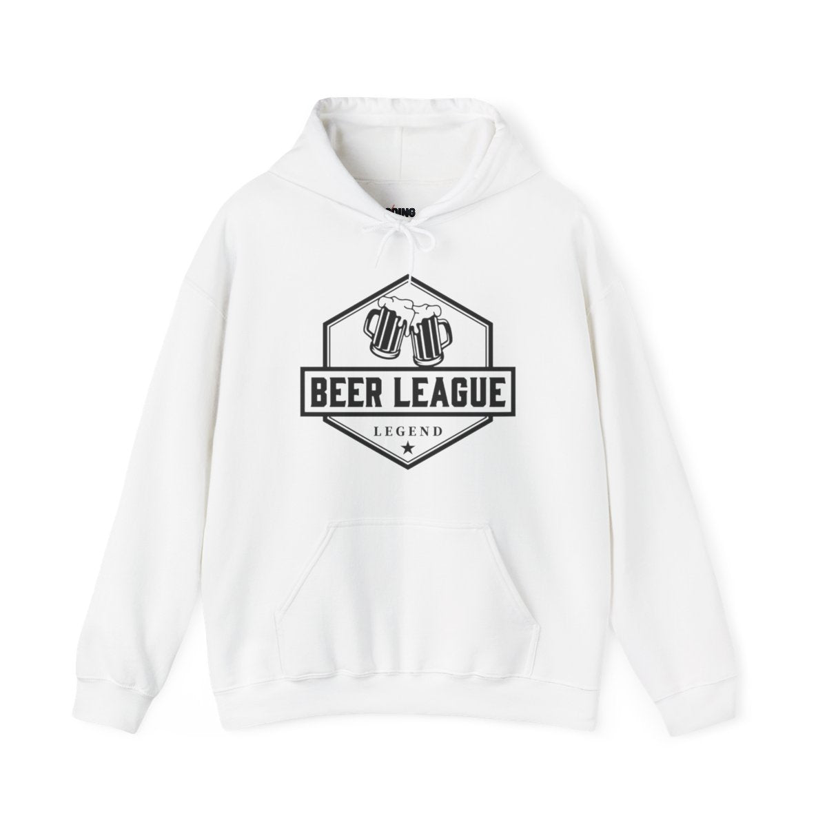 White Front - Hockey Legend - Hockey Hoodie - Beer League Legend Hockey Hoodie - Hockey Gifts - Gift For Hockey Players