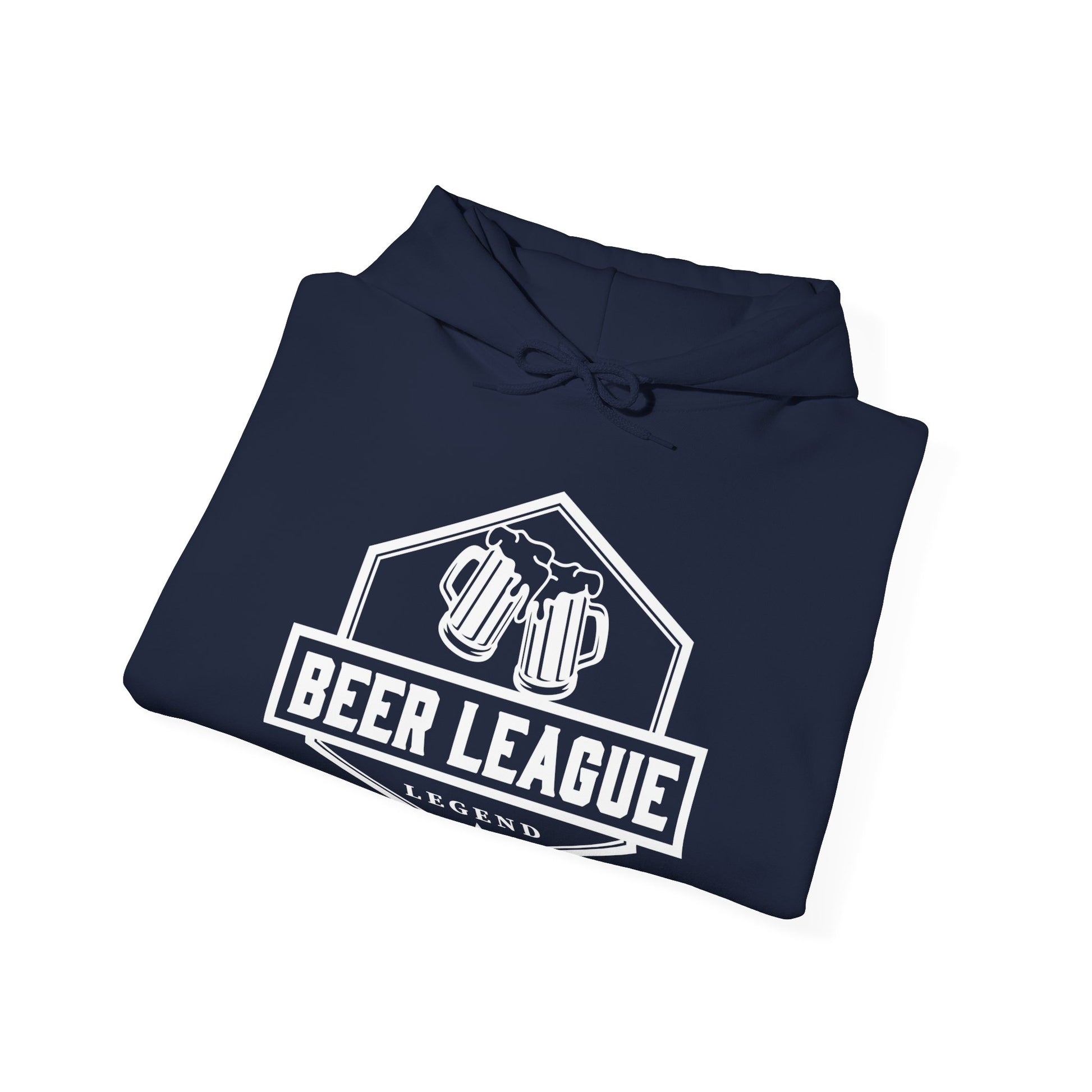 Blue Folded - Hockey Legend - Hockey Hoodie - Beer League Legend Hockey Hoodie - Hockey Gifts - Gift For Hockey Players
