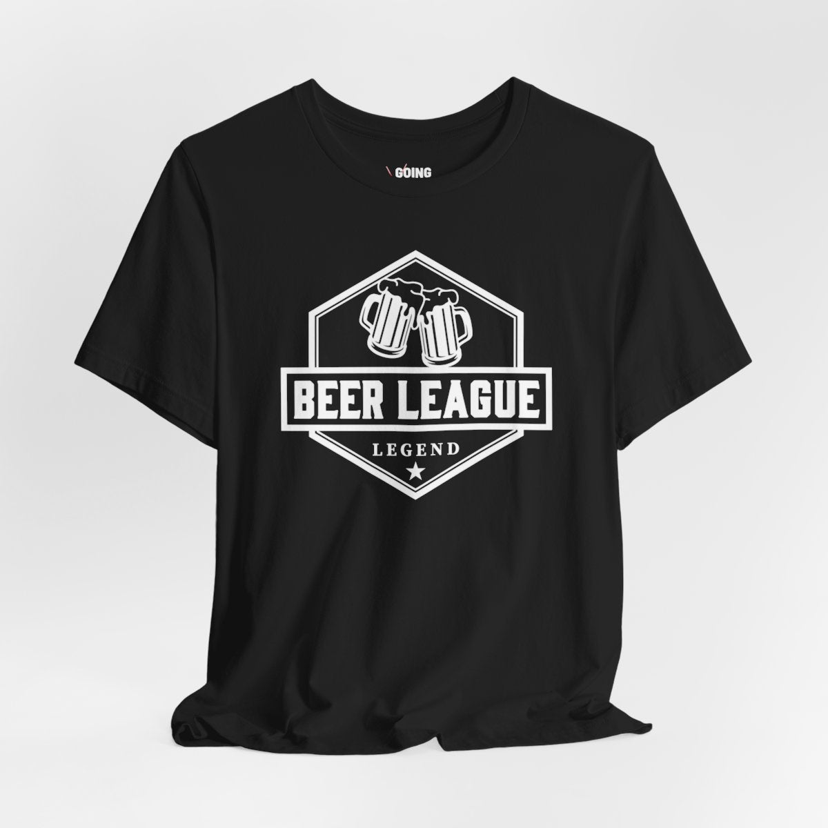 Front Black - Hockey Legend - Hockey T-Shirt - Beer League Legend Hockey Shirt - Hockey Gifts - Gift For Hockey Players