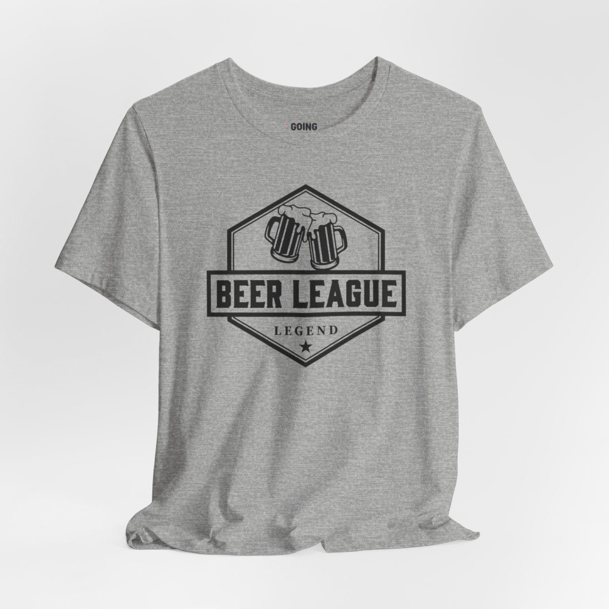 Front Main - Hockey Legend - Hockey T-Shirt - Beer League Legend Hockey Shirt - Hockey Gifts - Gift For Hockey Players