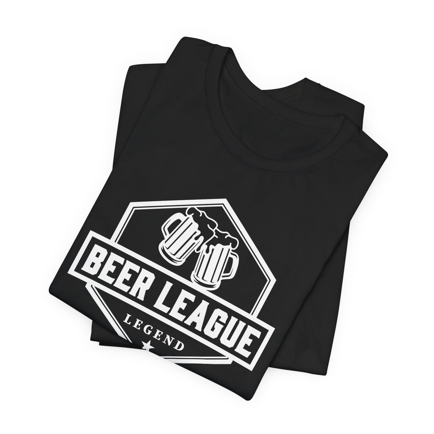 Black Folded - Hockey Legend - Hockey T-Shirt - Beer League Legend Hockey Shirt - Hockey Gifts - Gift For Hockey Players
