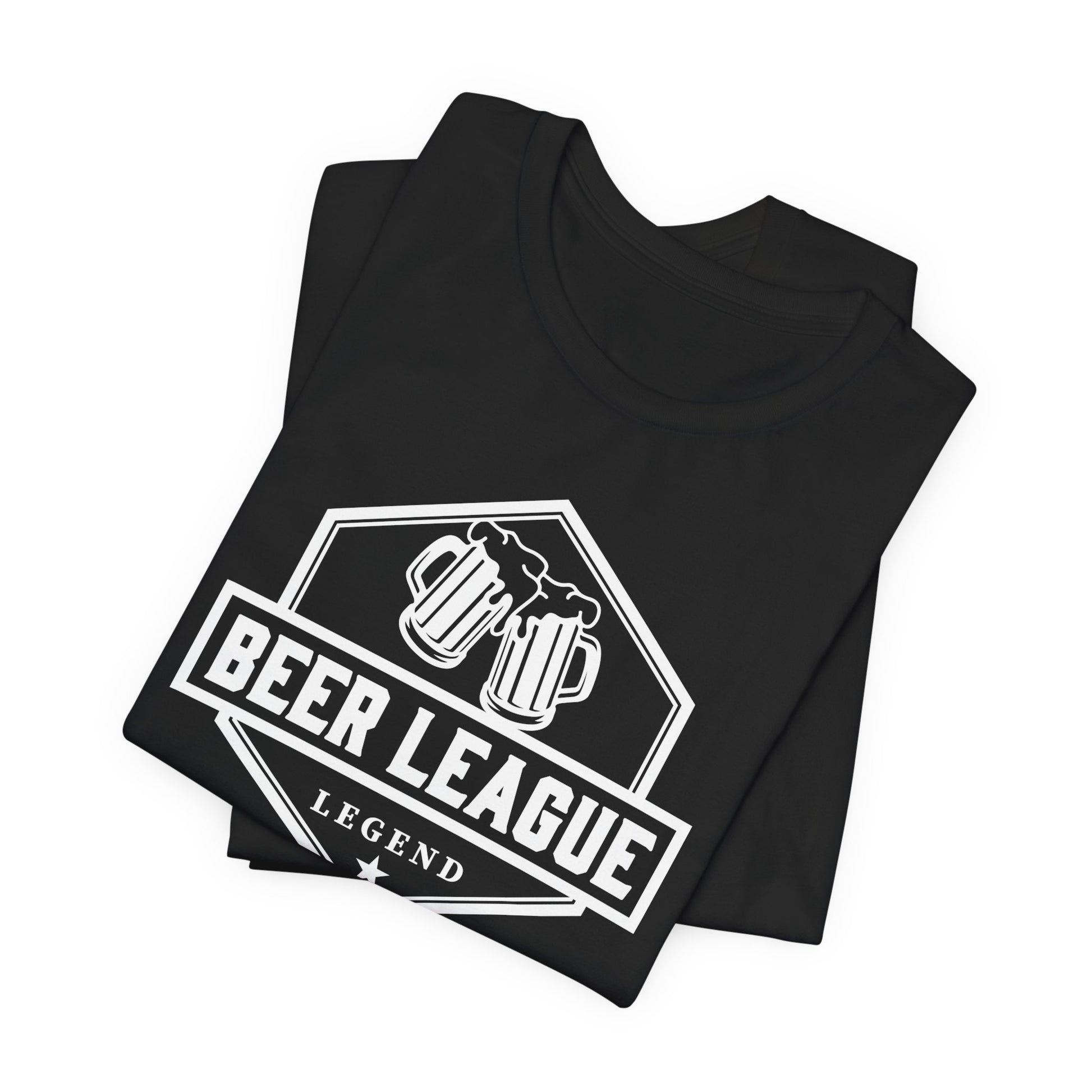Black Folded - Hockey Legend - Hockey T-Shirt - Beer League Legend Hockey Shirt - Hockey Gifts - Gift For Hockey Players