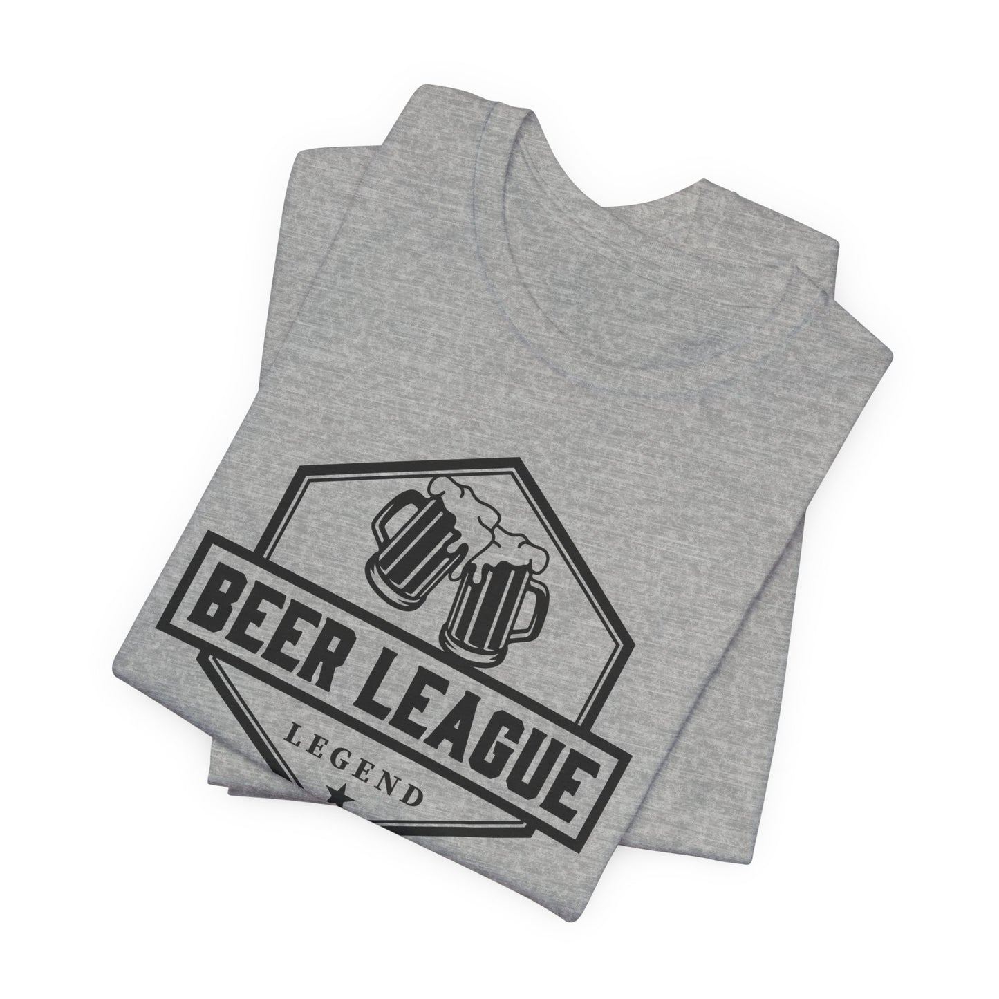 Grey Folded - Hockey Legend - Hockey T-Shirt - Beer League Legend Hockey Shirt - Hockey Gifts - Gift For Hockey Players