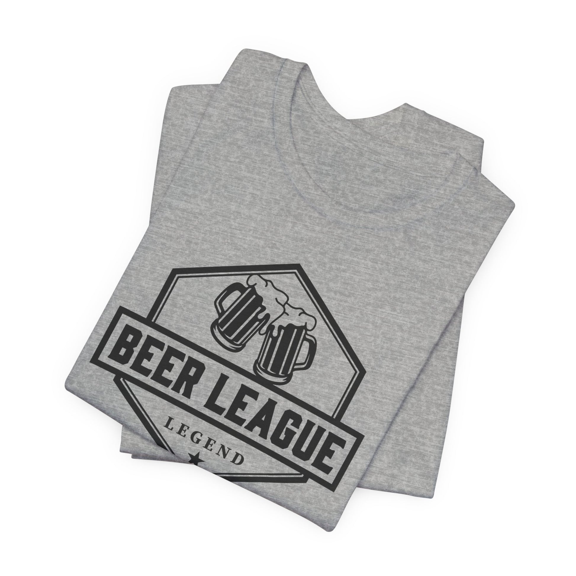 Grey Folded - Hockey Legend - Hockey T-Shirt - Beer League Legend Hockey Shirt - Hockey Gifts - Gift For Hockey Players