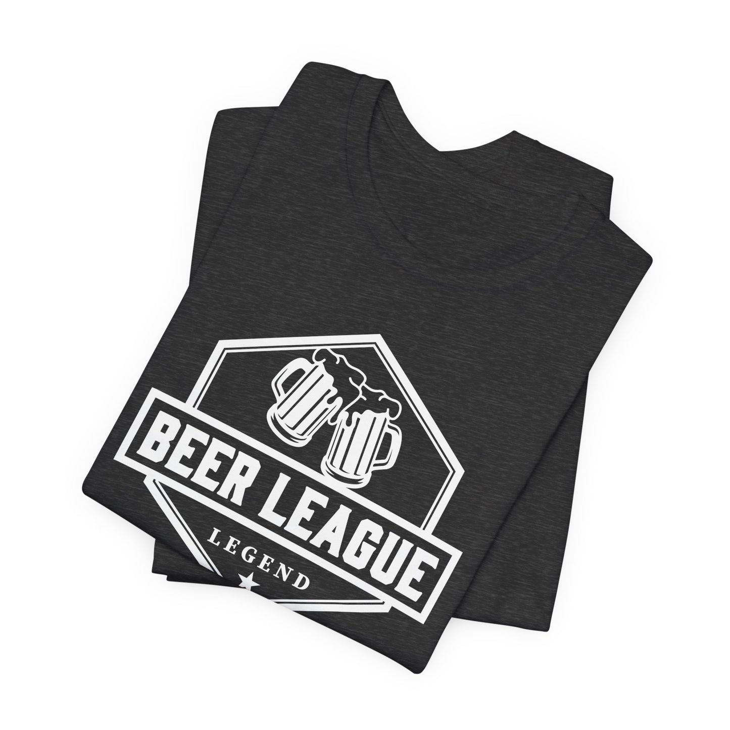Dark Grey Folded - Hockey Legend - Hockey T-Shirt - Beer League Legend Hockey Shirt - Hockey Gifts - Gift For Hockey Players