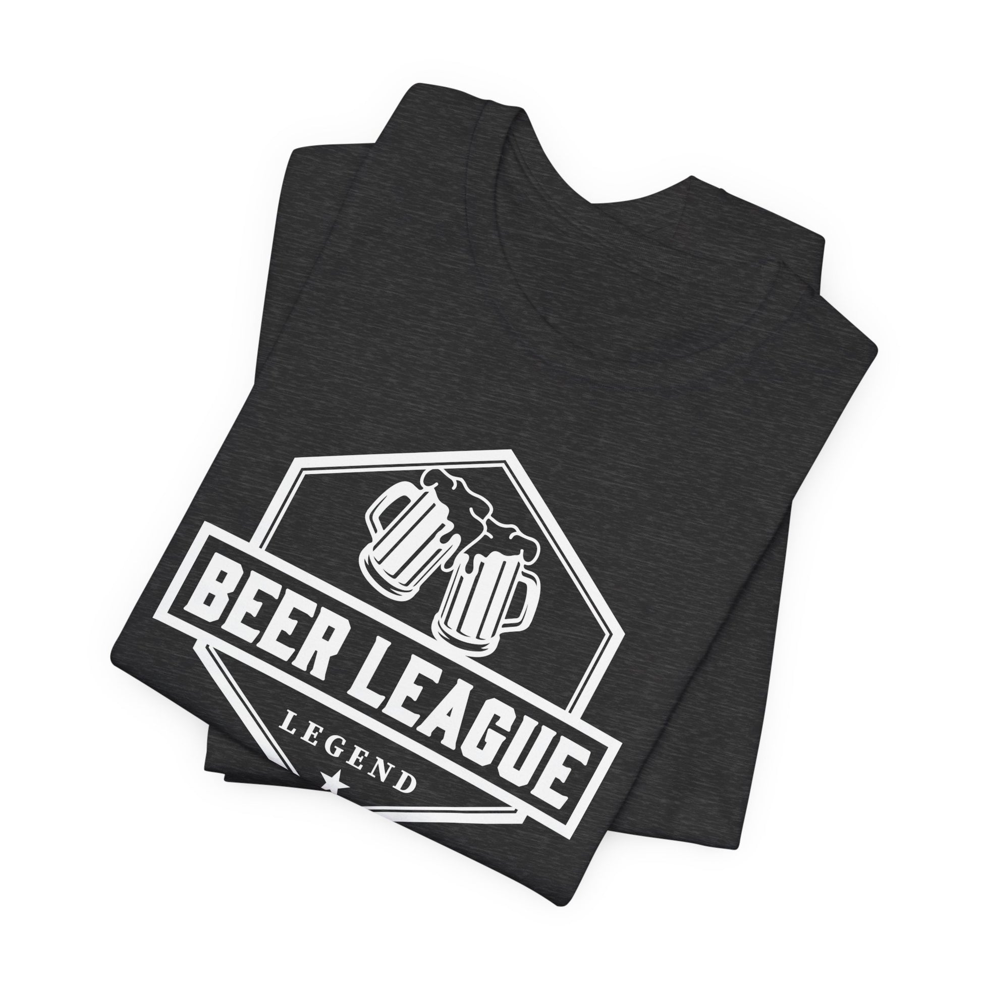 Dark Grey Folded - Hockey Legend - Hockey T-Shirt - Beer League Legend Hockey Shirt - Hockey Gifts - Gift For Hockey Players