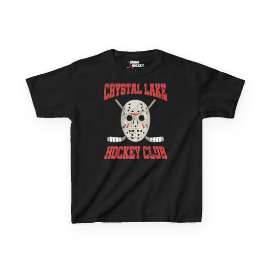 Main Front - CL Hockey Club - Kids Hockey T-Shirt - Crystal Lake Hockey Club Kids Hockey Shirt - Hockey Gifts - Gift For Hockey Players