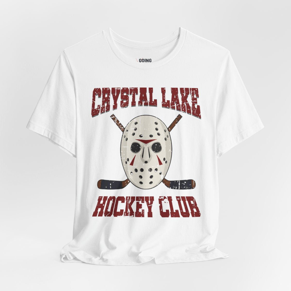 White Front - CL Hockey Club - Hockey T-Shirt - Crystal Lake Hockey Club Hockey Shirt - Hockey Gifts - Gift For Hockey Players