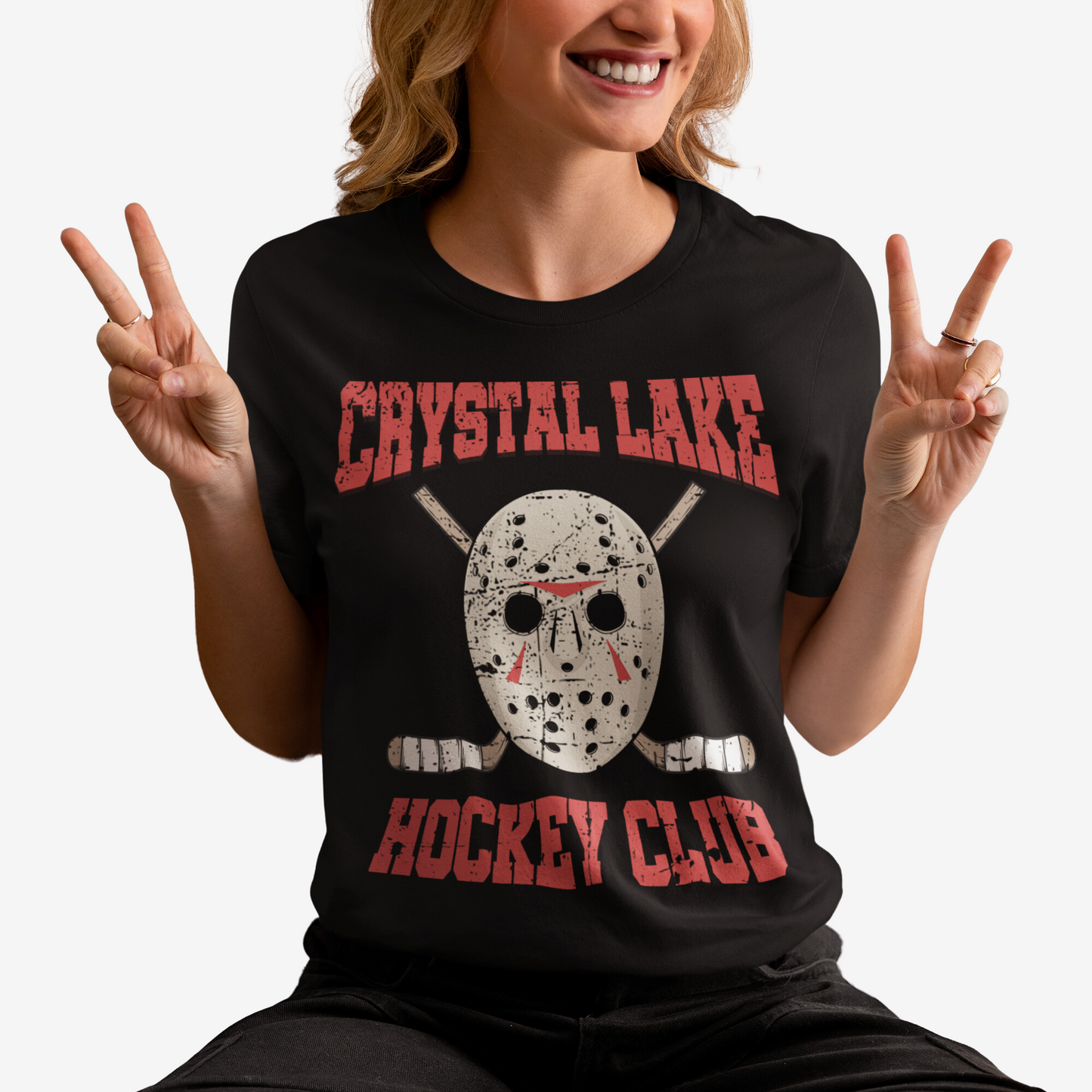 Mockup 1 - CL Hockey Club - Hockey T-Shirt - Crystal Lake Hockey Club Hockey Shirt - Hockey Gifts - Gift For Hockey Players