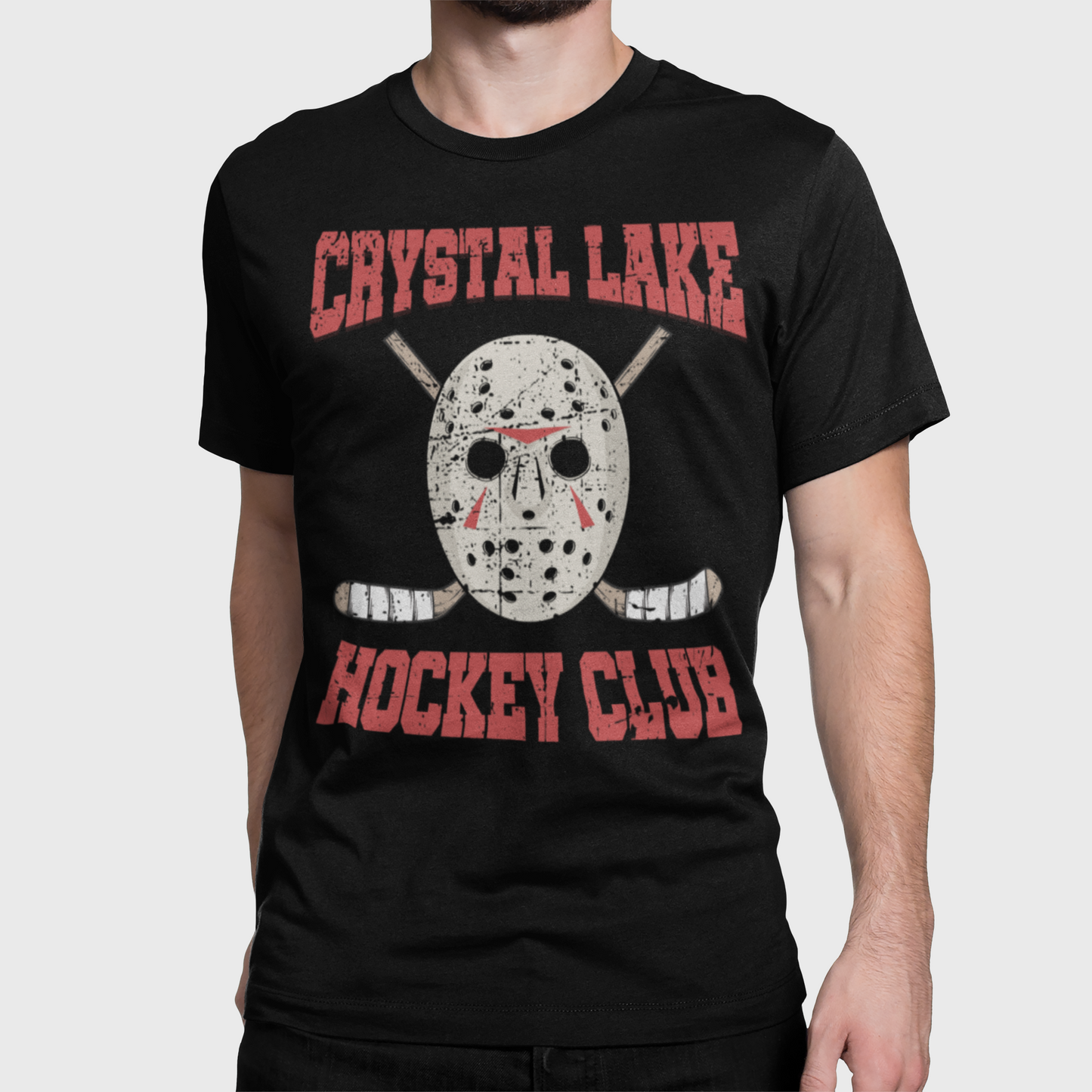 Mockup 2 - CL Hockey Club - Hockey T-Shirt - Crystal Lake Hockey Club Hockey Shirt - Hockey Gifts - Gift For Hockey Players
