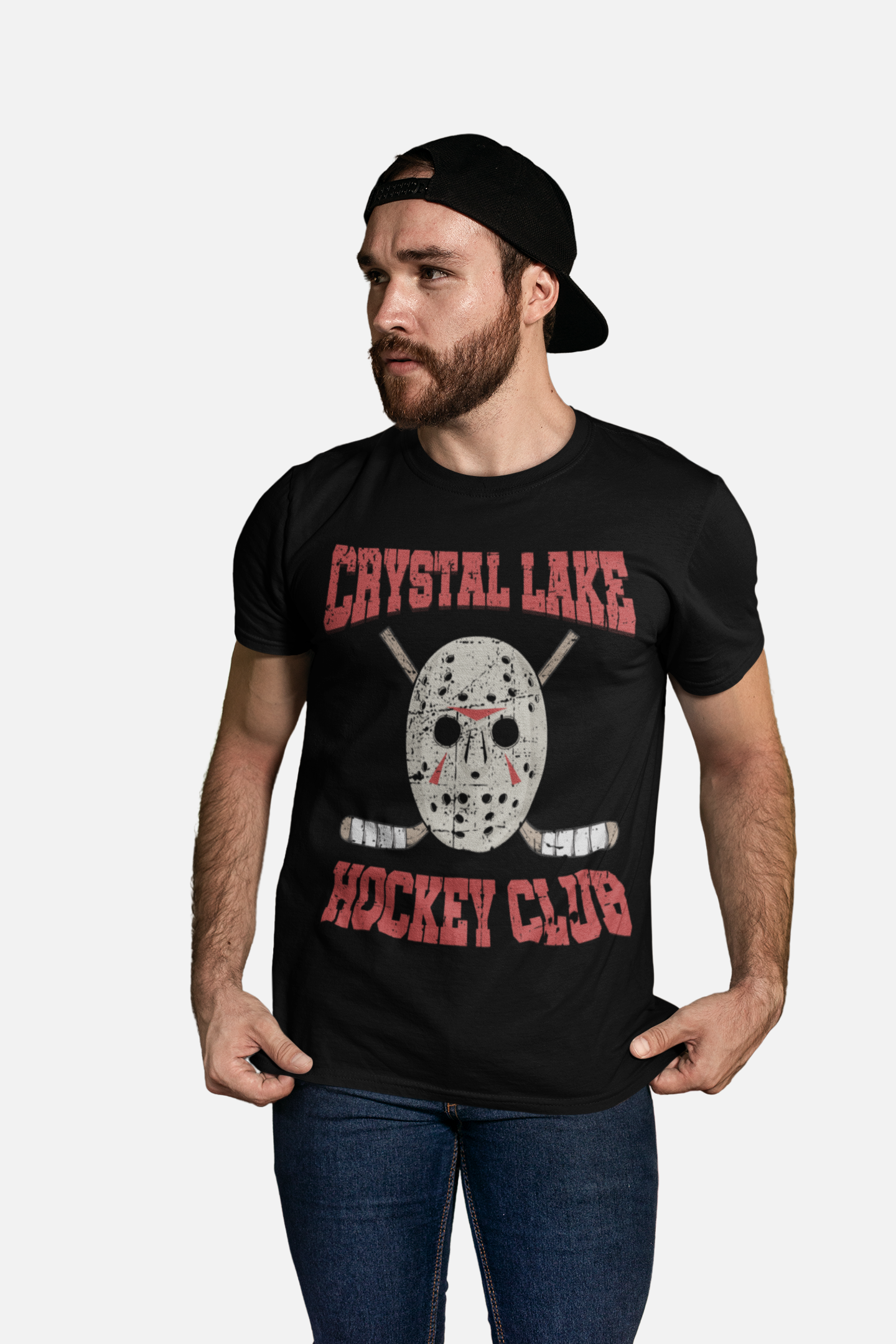 Mockup 3 - CL Hockey Club - Hockey T-Shirt - Crystal Lake Hockey Club Hockey Shirt - Hockey Gifts - Gift For Hockey Players