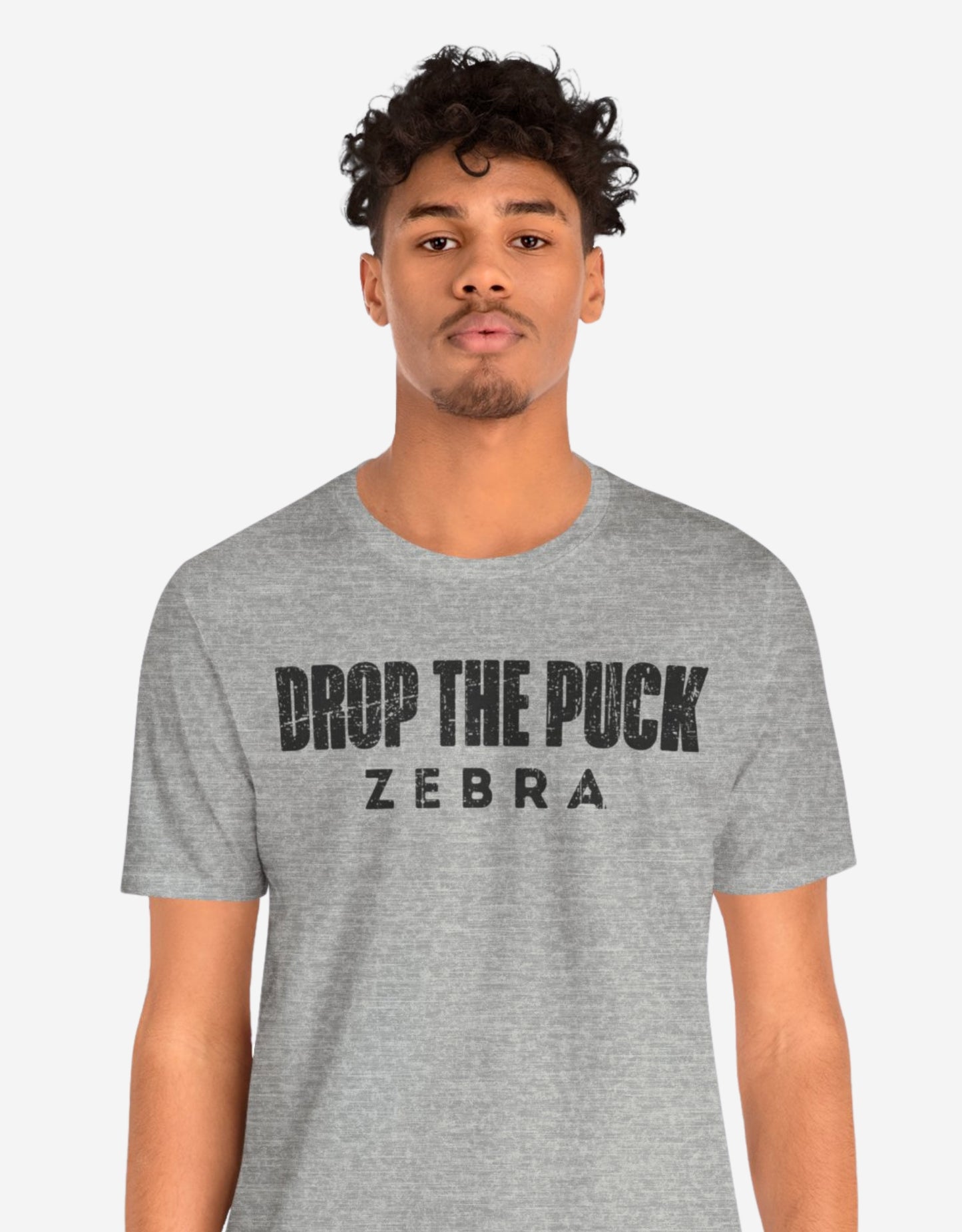 Funny Hockey T-Shirt - Shut Your Five Hole Hockey Shirt - Funny Hockey Gifts - Funny Gift For Hockey Players - Mockup 20 - Hockey Zebra