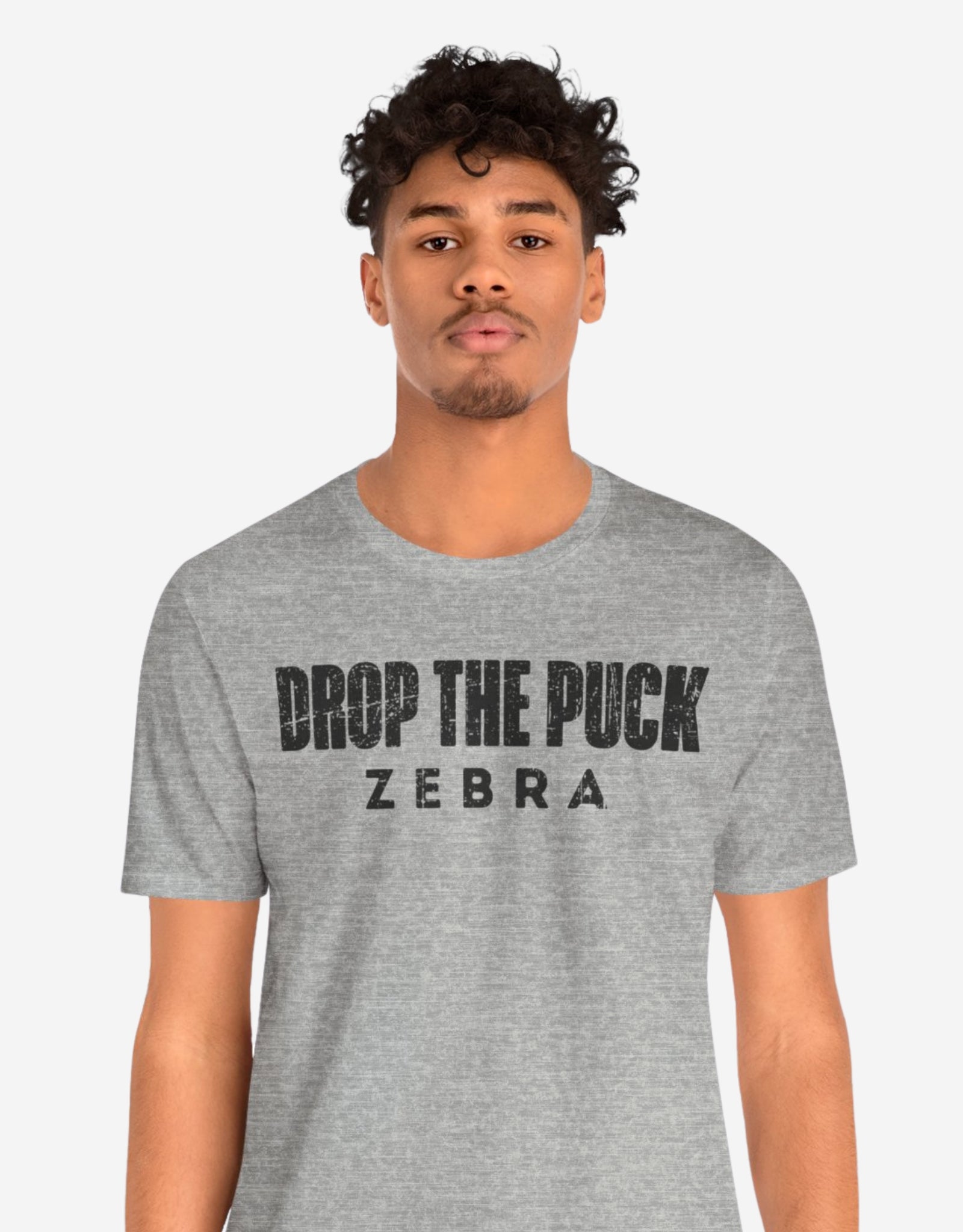 Funny Hockey T-Shirt - Shut Your Five Hole Hockey Shirt - Funny Hockey Gifts - Funny Gift For Hockey Players - Mockup 20 - Hockey Zebra