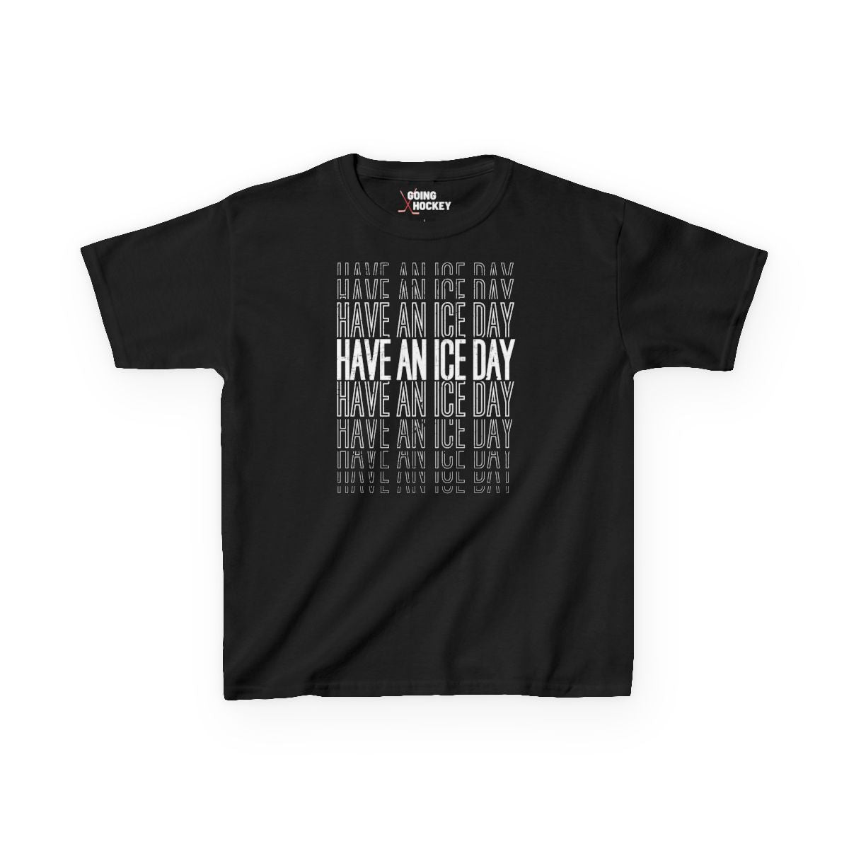 Main Front - Hockey Day - Kids Hockey T-Shirt - Have An Ice Day Kids Hockey Shirt - Hockey Gifts - Gift For Hockey Players