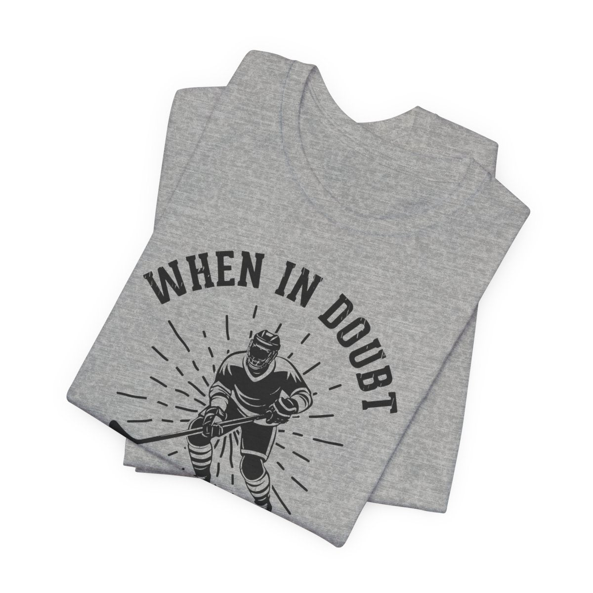 Funny Hockey T-Shirt - Funny Hockey Gifts - Funny Gift For Hockey Players - Size Chart -