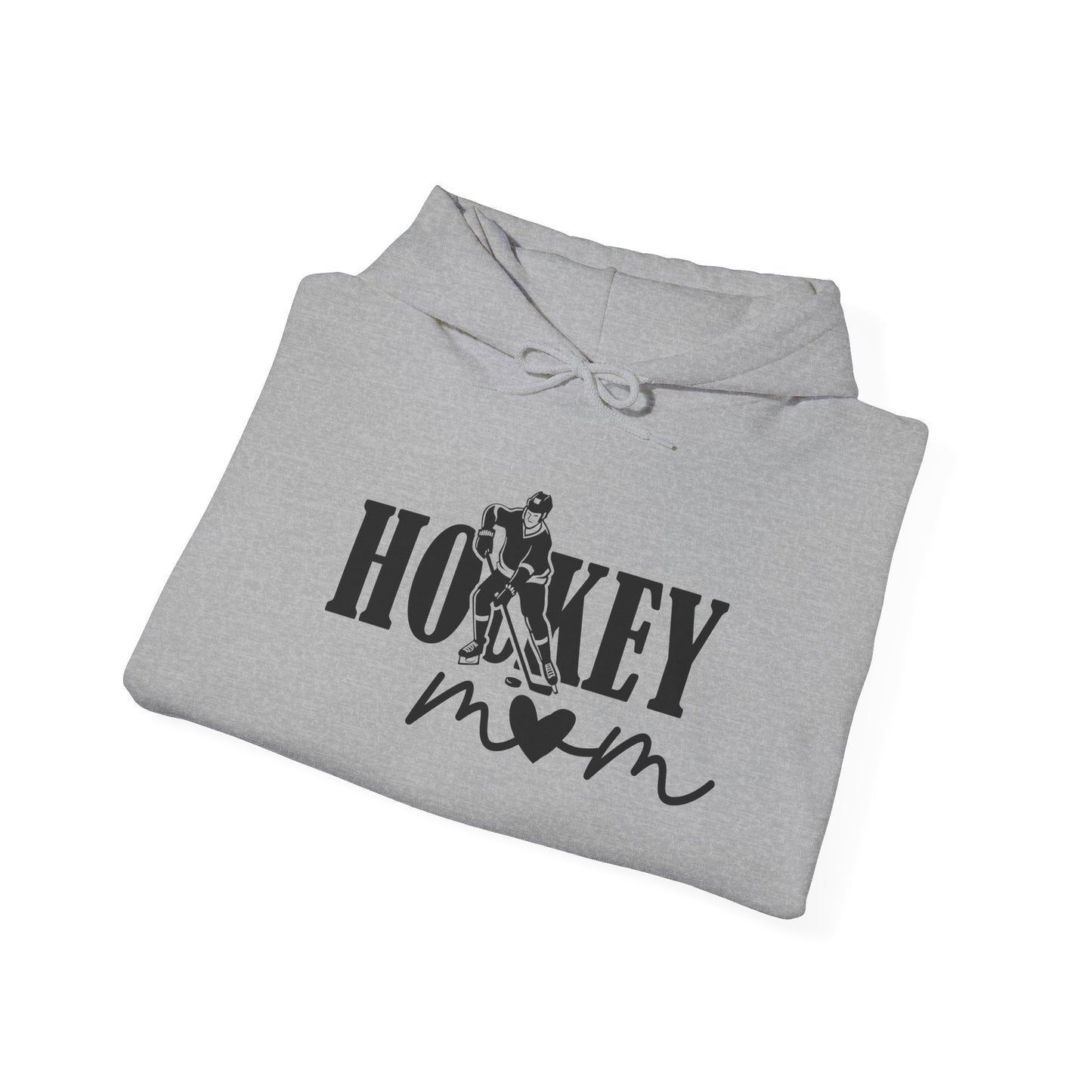 Grey Folded - Hockey Mom - Hockey Hoodie - Hockey Mom Hockey Hoodie - Hockey Gifts - Gift For Hockey Players