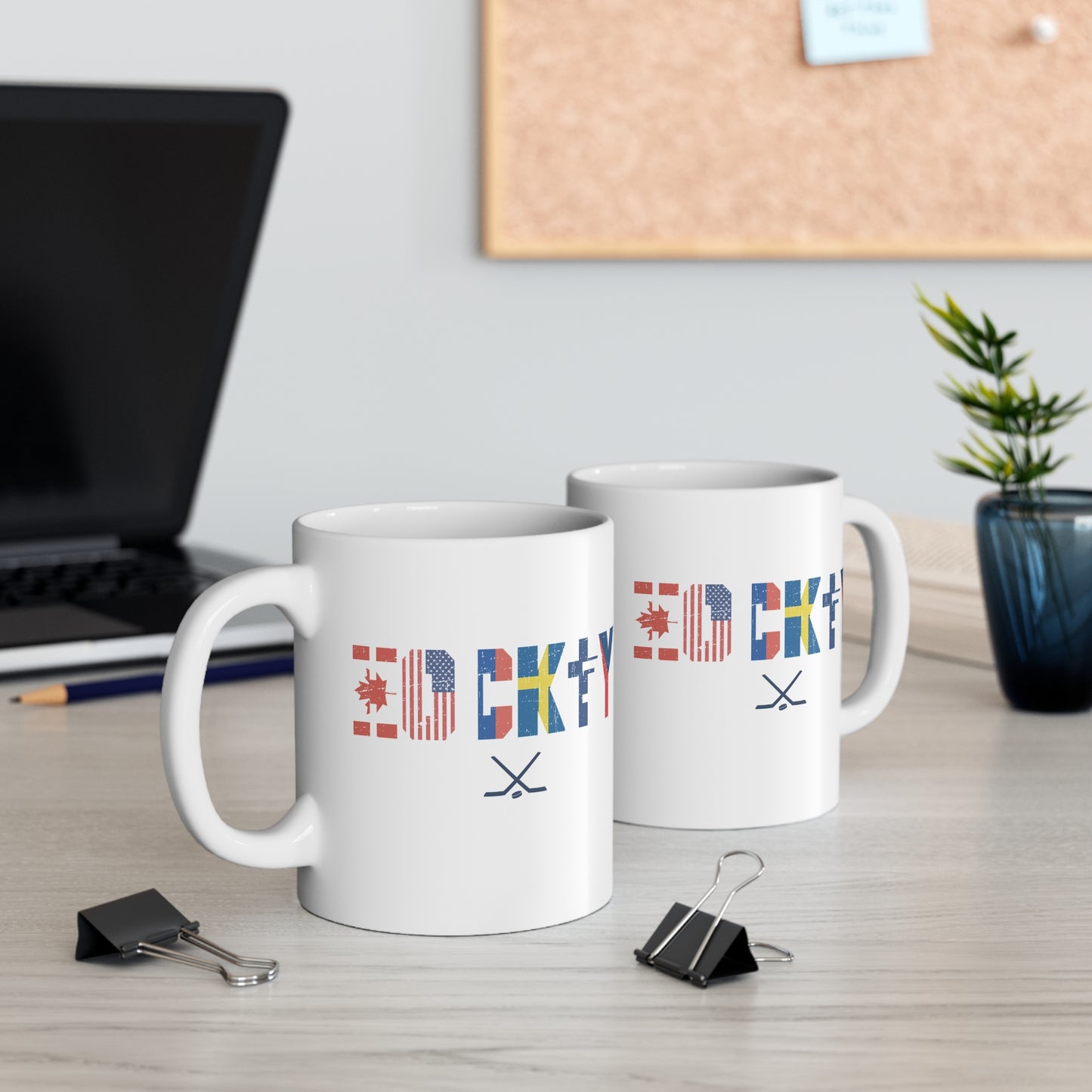 Mockup - International Hockey - Hockey Mug - International Hockey Flags Hockey Mug - Hockey Gifts - Gift For Hockey Players