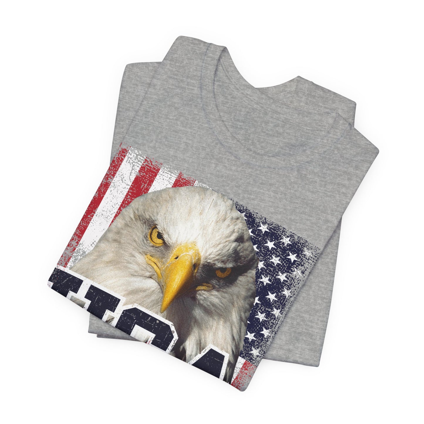 Funny Hockey T-Shirt - Funny Hockey Gifts - Funny Gift For Hockey Players - Size Chart - Grey Folded - Hockey Eagle - Hockey T-Shirt - USA Hockey Shirt - Hockey Gifts - Gift For Hockey Players