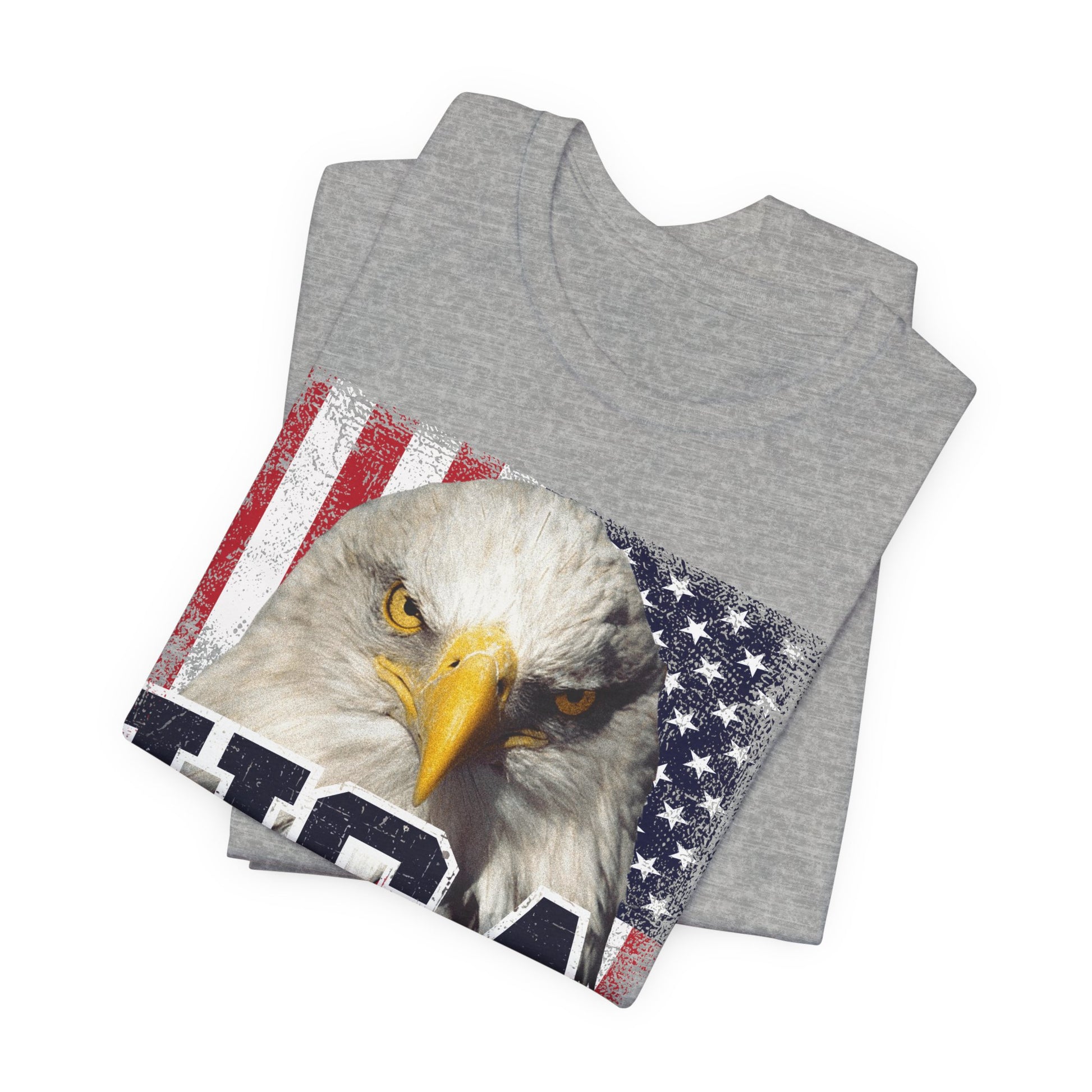 Funny Hockey T-Shirt - Funny Hockey Gifts - Funny Gift For Hockey Players - Size Chart - Grey Folded - Hockey Eagle - Hockey T-Shirt - USA Hockey Shirt - Hockey Gifts - Gift For Hockey Players