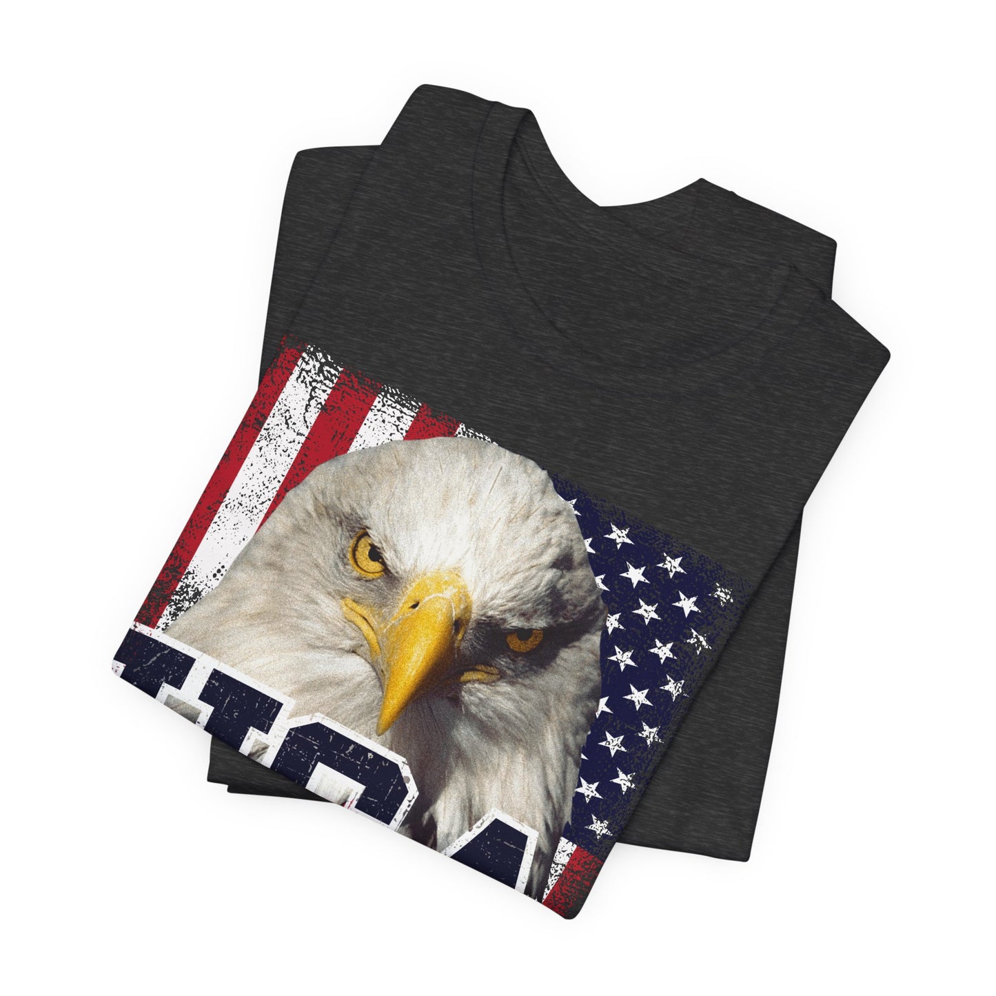 Funny Hockey T-Shirt - Funny Hockey Gifts - Funny Gift For Hockey Players - Size Chart - Dark Grey Folded - Hockey Eagle - Hockey T-Shirt - USA Hockey Shirt - Hockey Gifts - Gift For Hockey Players