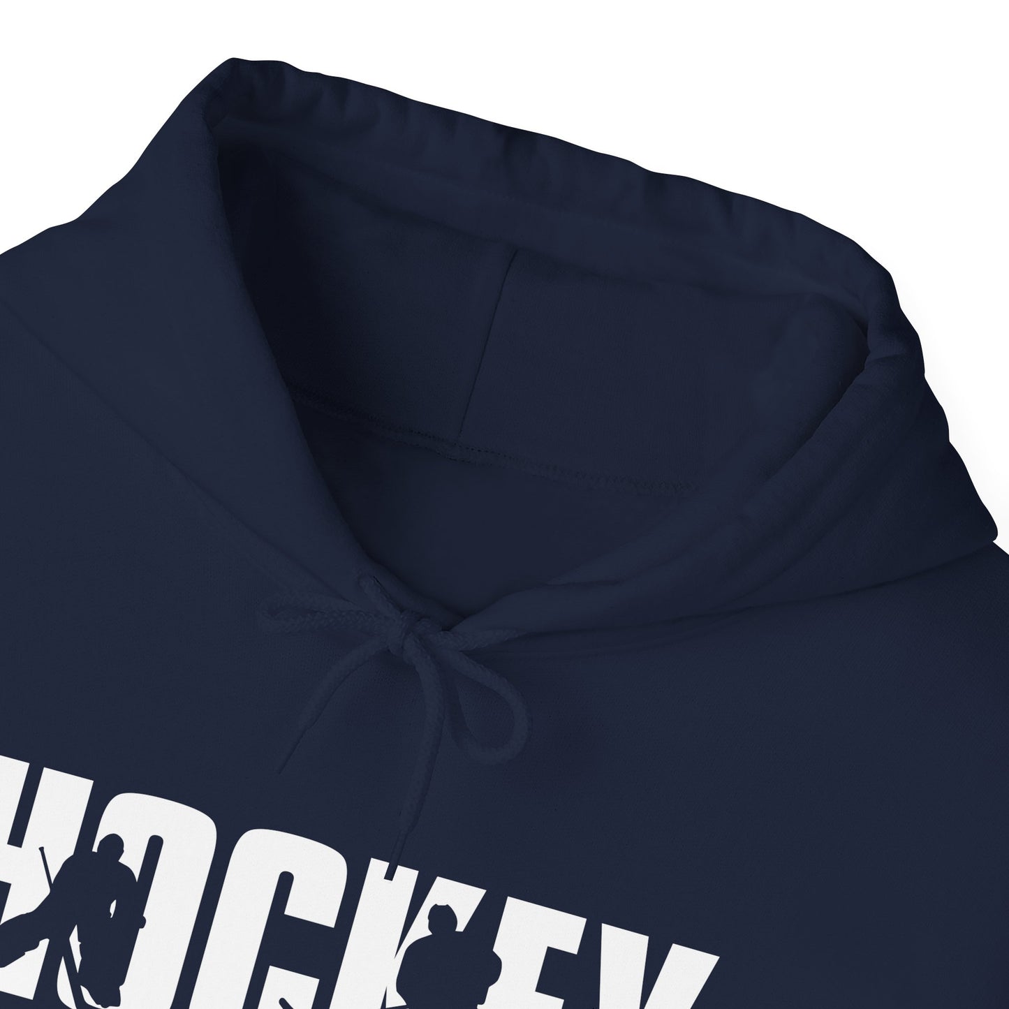 Hockey Word Silhouette - Hockey Hoodie