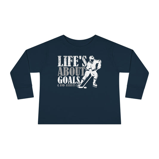 Life Goals - Kids Long Sleeve T-Shirt