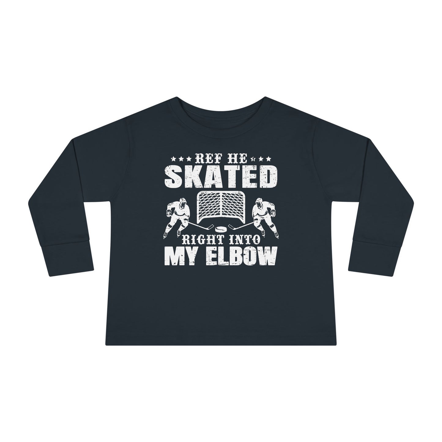 Right Into My Elbow - Kids Long Sleeve T-Shirt