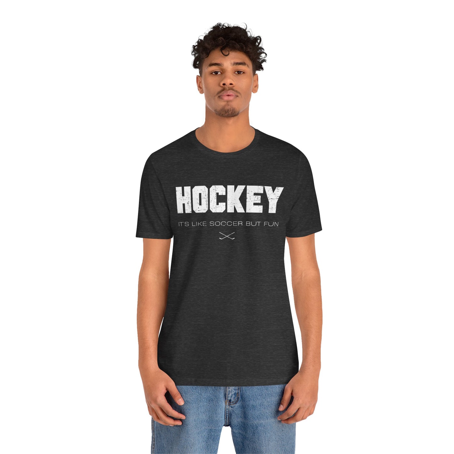 Like Soccer - Hockey T-Shirt