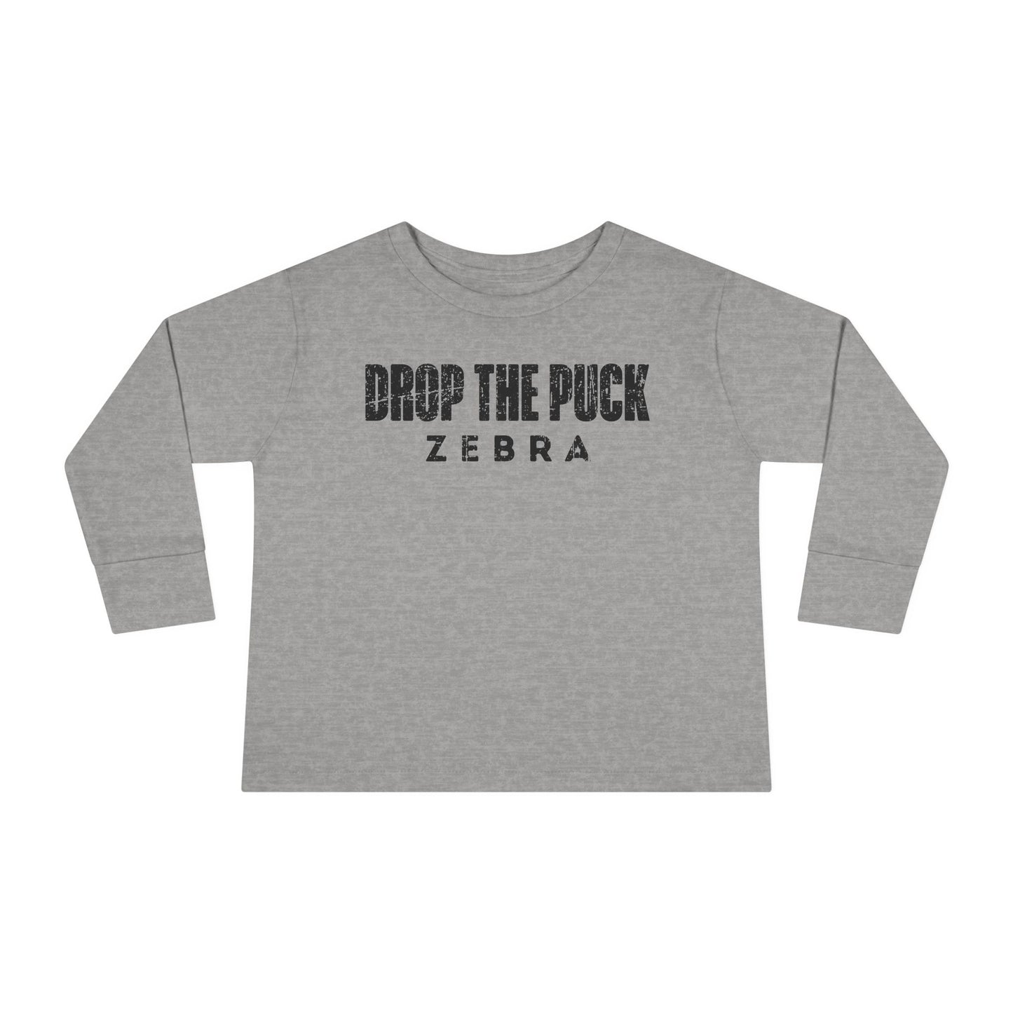 Drop The Puck - Kids Long Sleeve T-Shirt