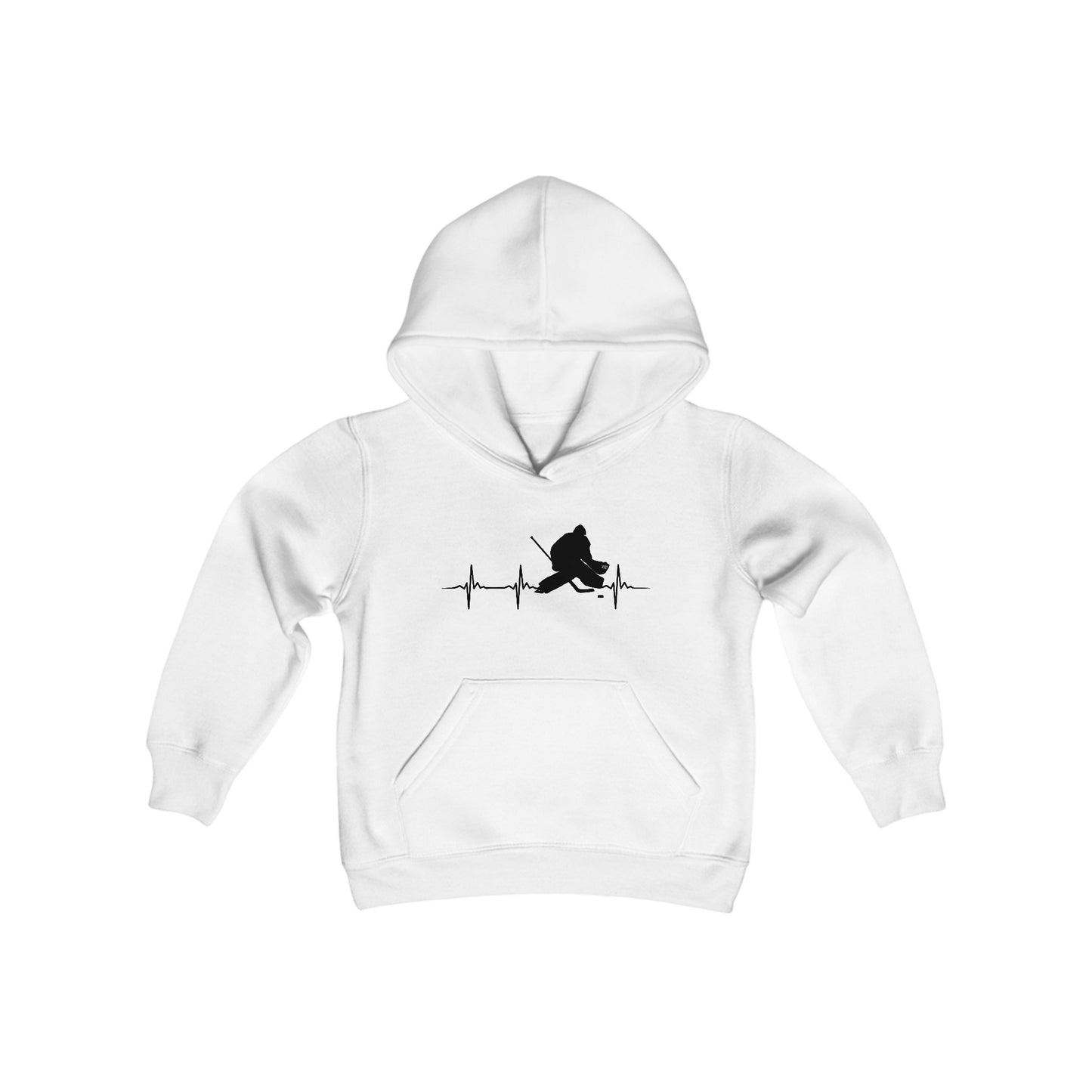 Goalie Heartbeat - Kids Hoodie