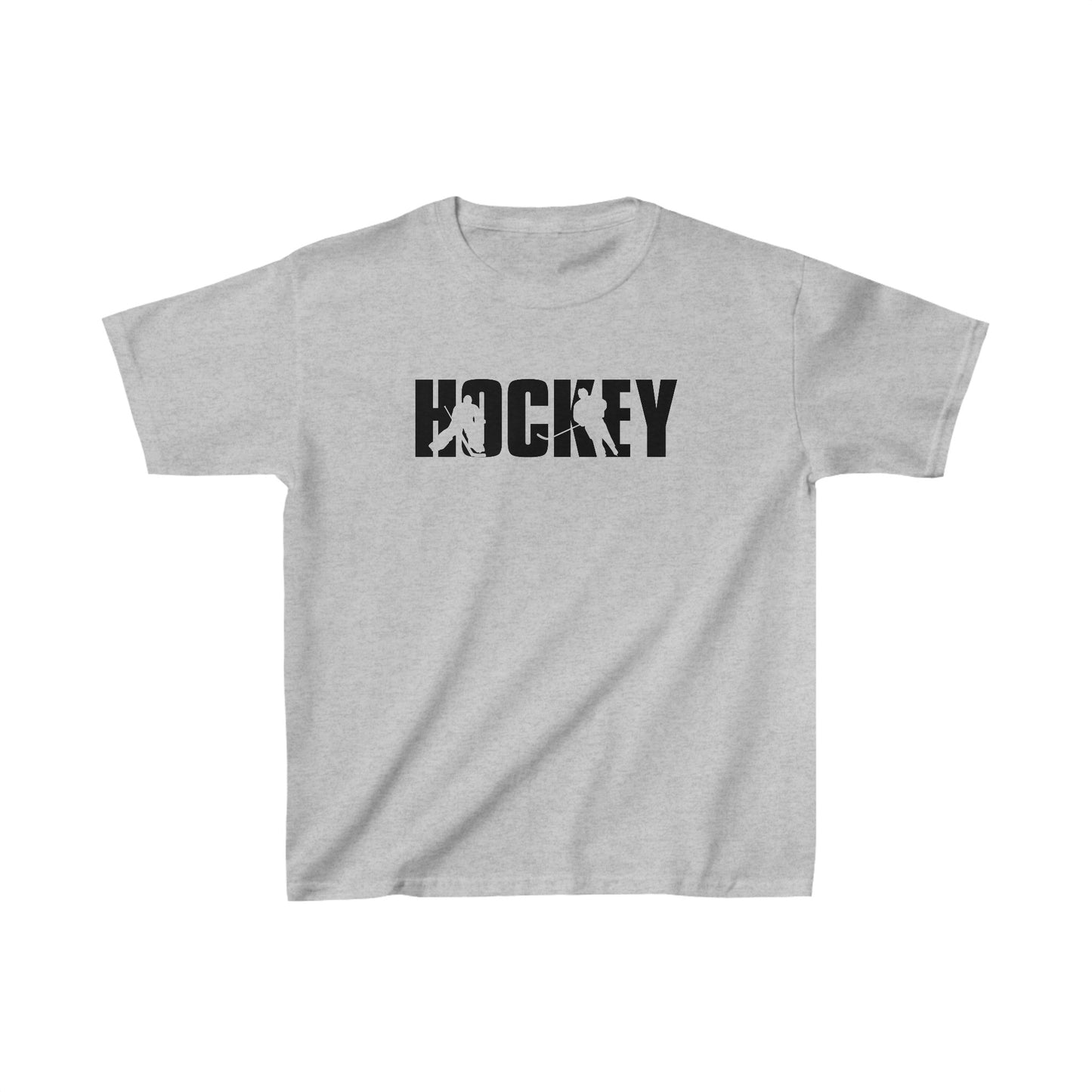 Hockey Word Silhouette - Kids T-Shirt