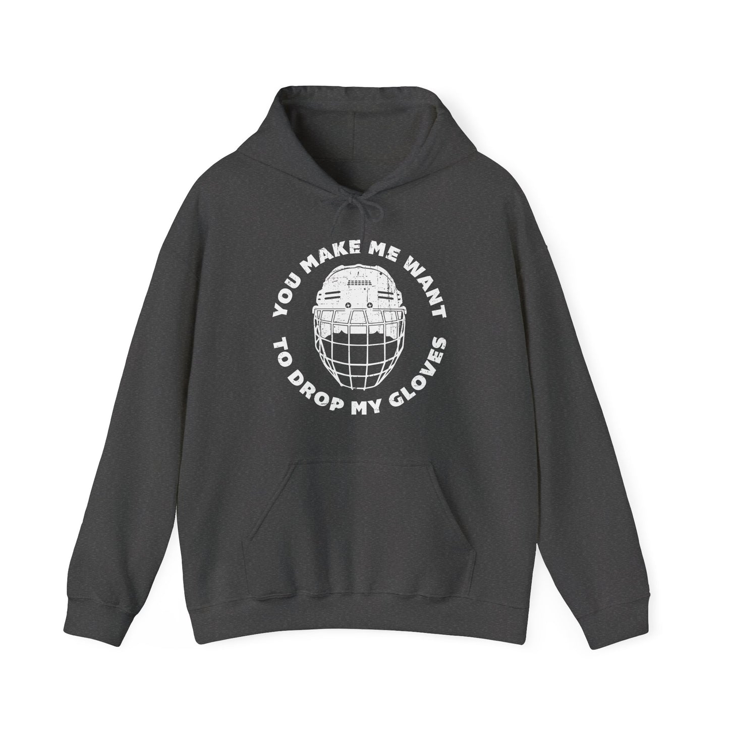 Drop My Gloves - Hockey Hoodie