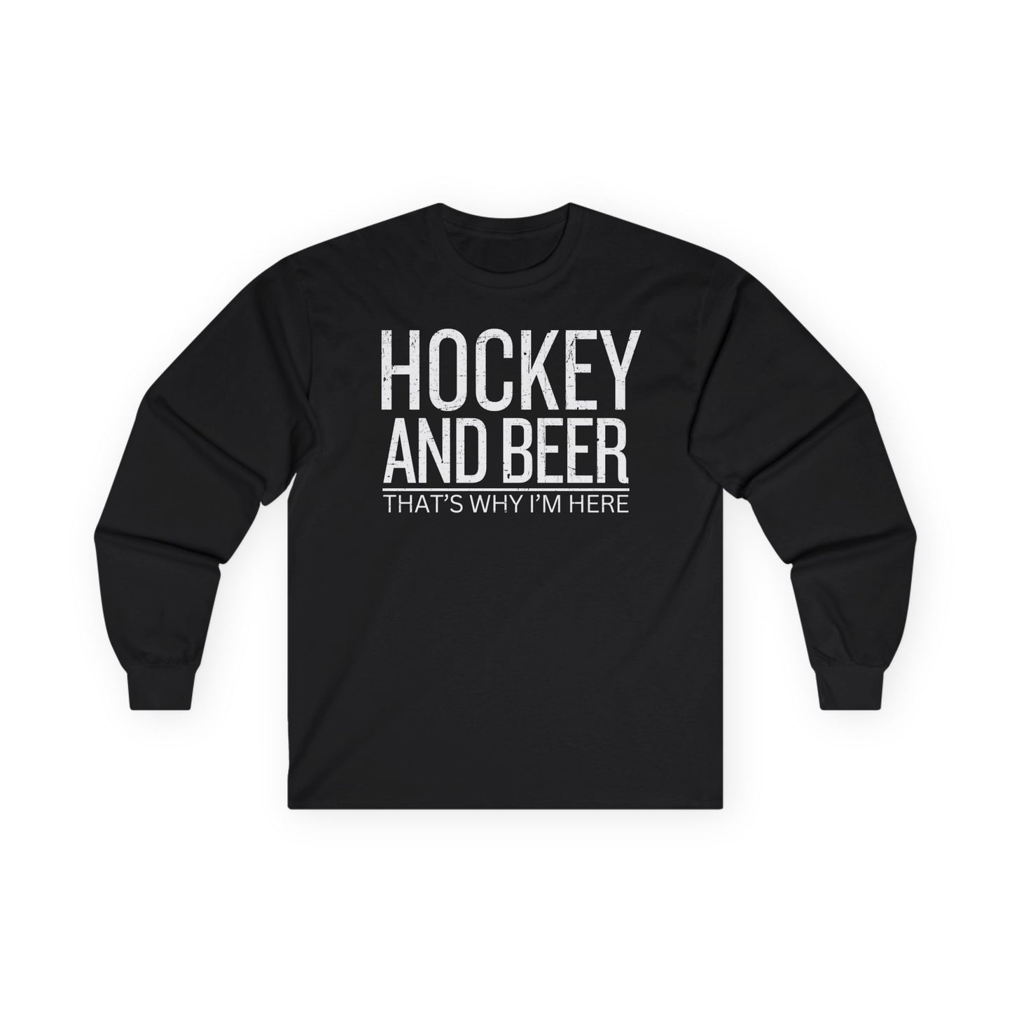 Hockey And Beer - Long Sleeve T-Shirt