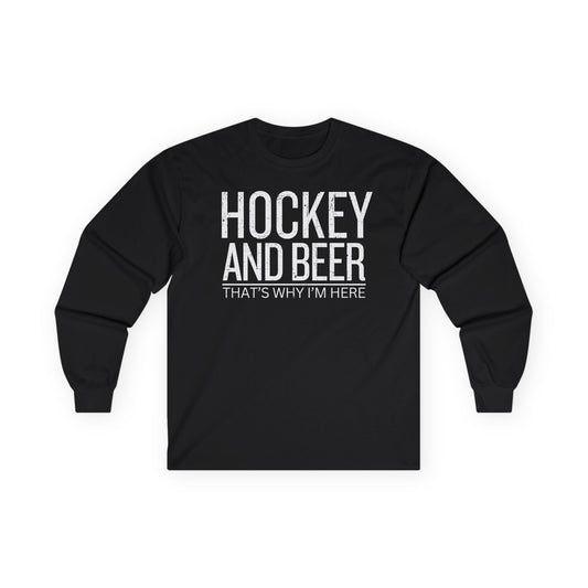 Hockey And Beer - Long Sleeve T-Shirt