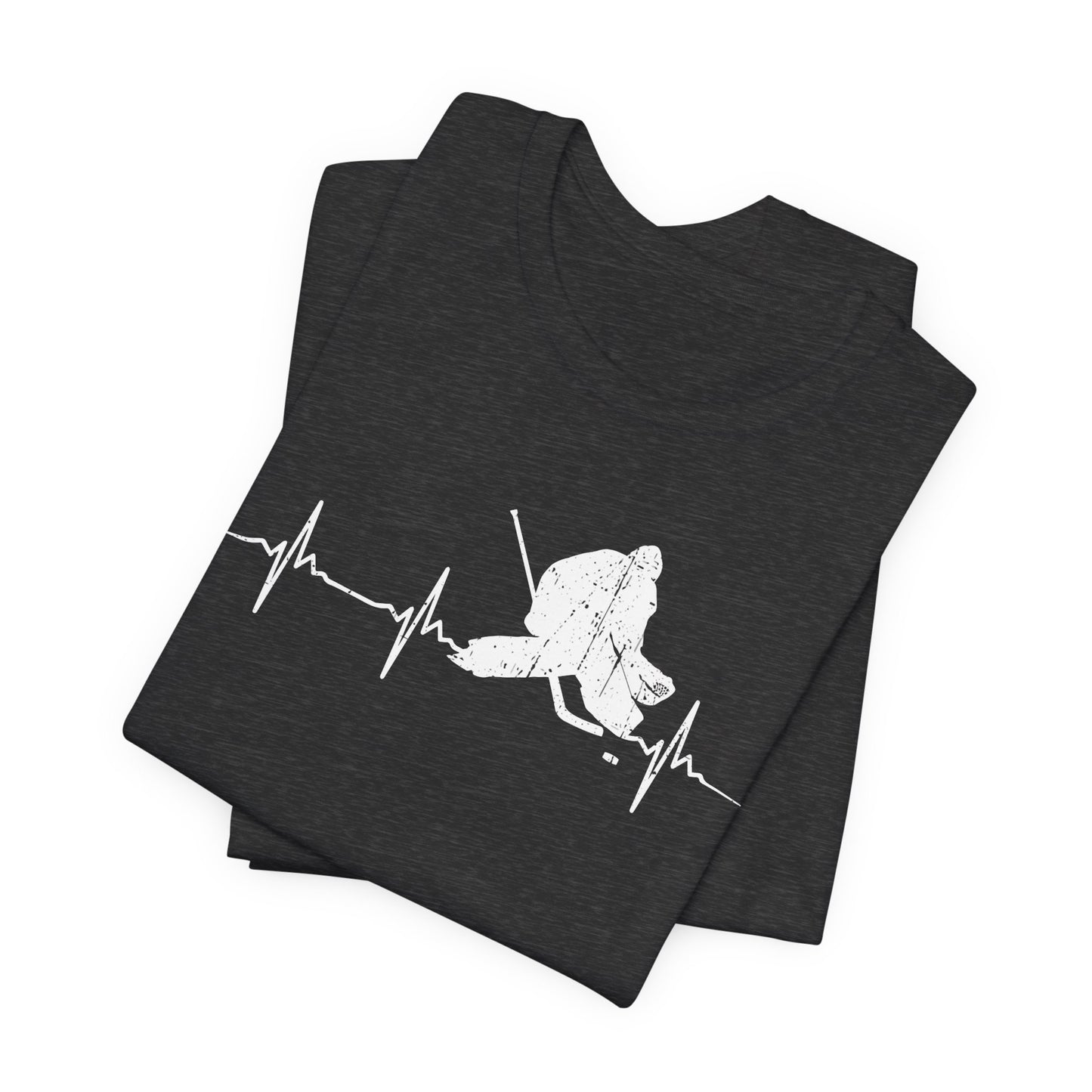 Goalie Heartbeat - Hockey T-Shirt