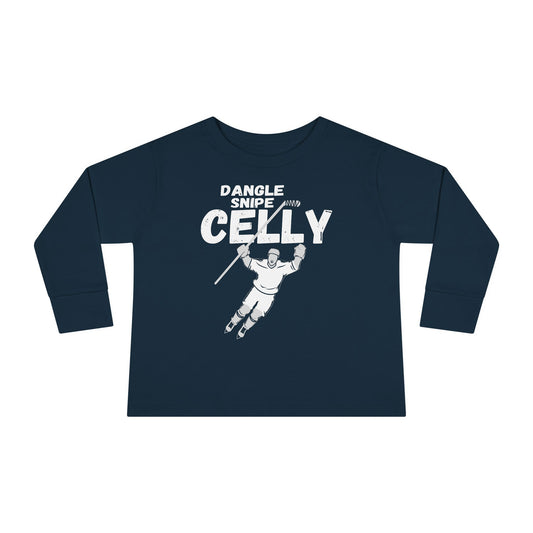 Dangle Snipe Celly - Kids Long Sleeve T-Shirt