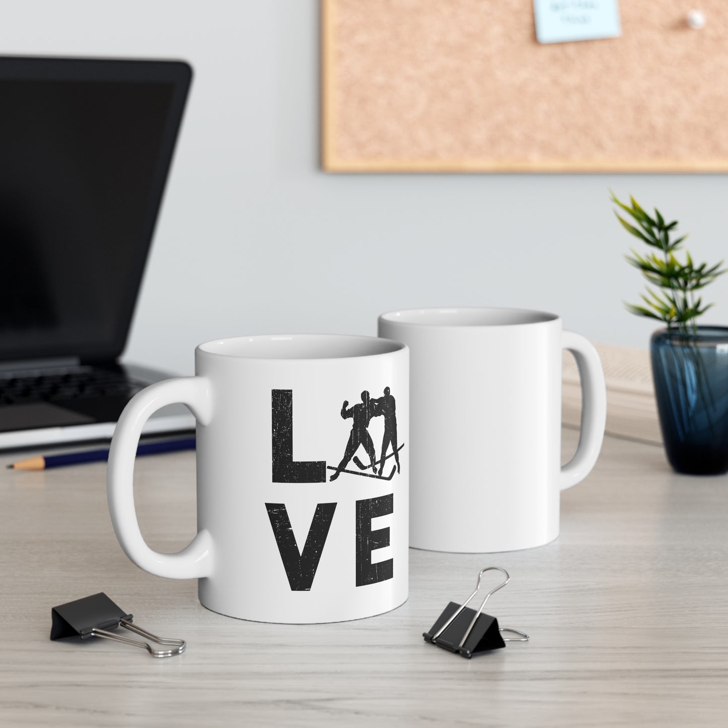 Love - Hockey Mug