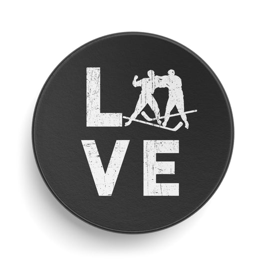 Love - Hockey Puck