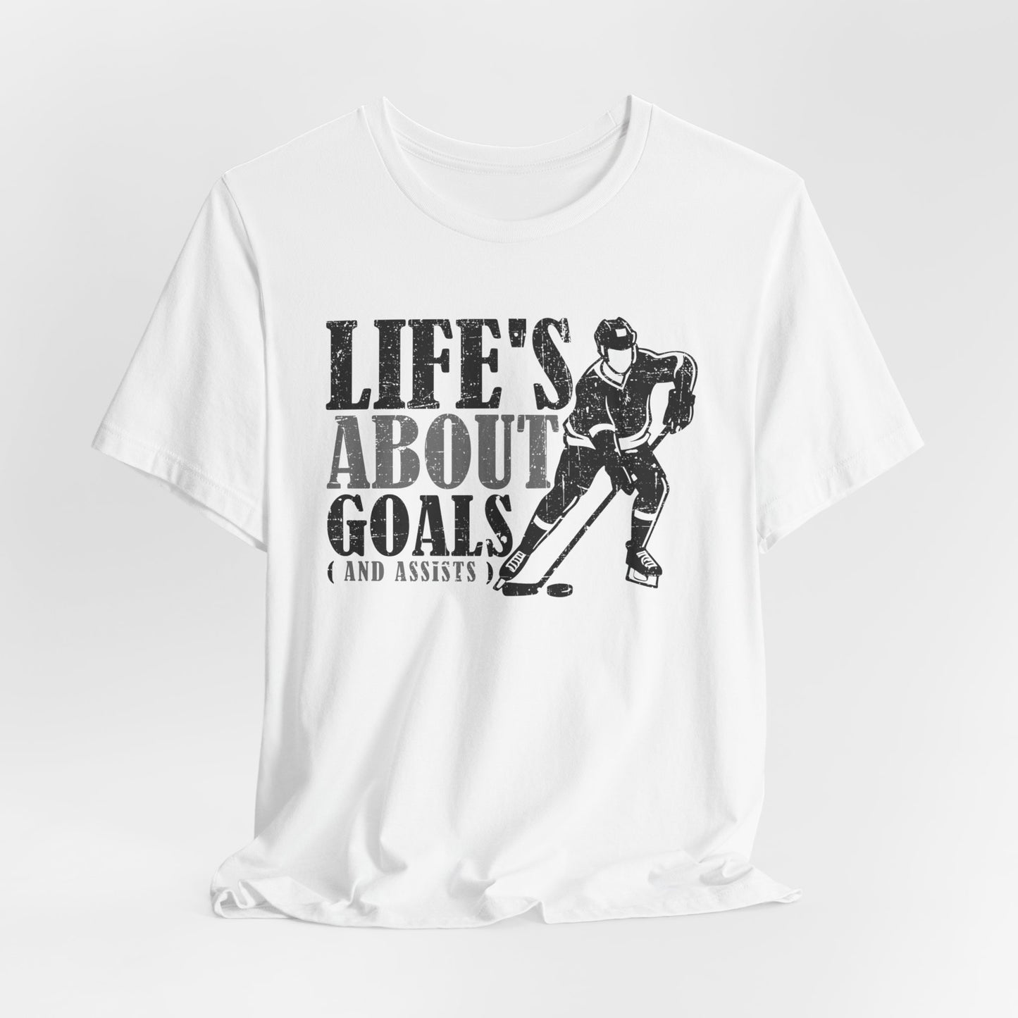 Life Goals - Hockey T-Shirt