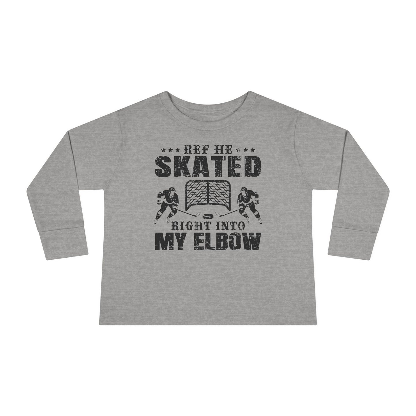 Right Into My Elbow - Kids Long Sleeve T-Shirt