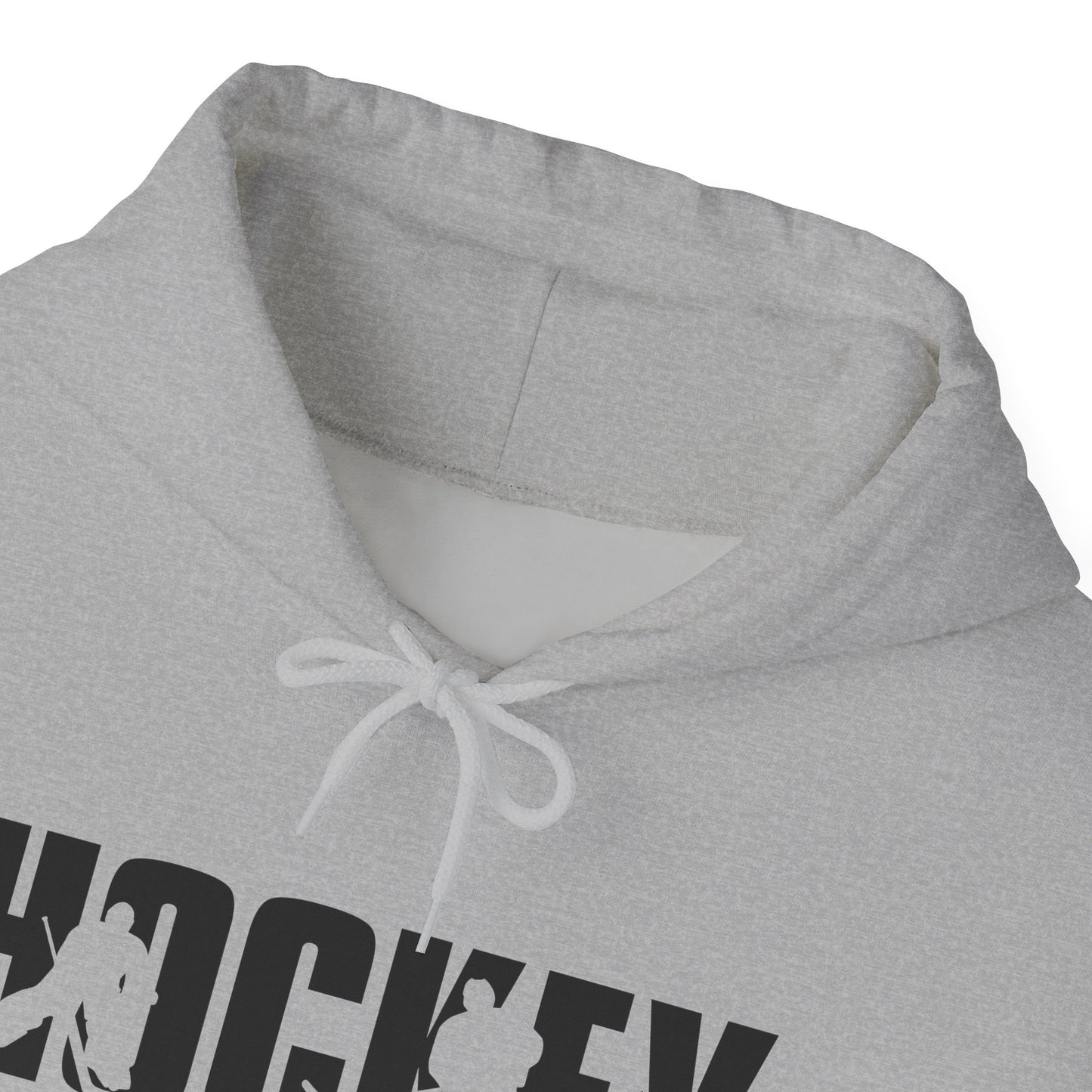 Hockey Word Silhouette - Hockey Hoodie