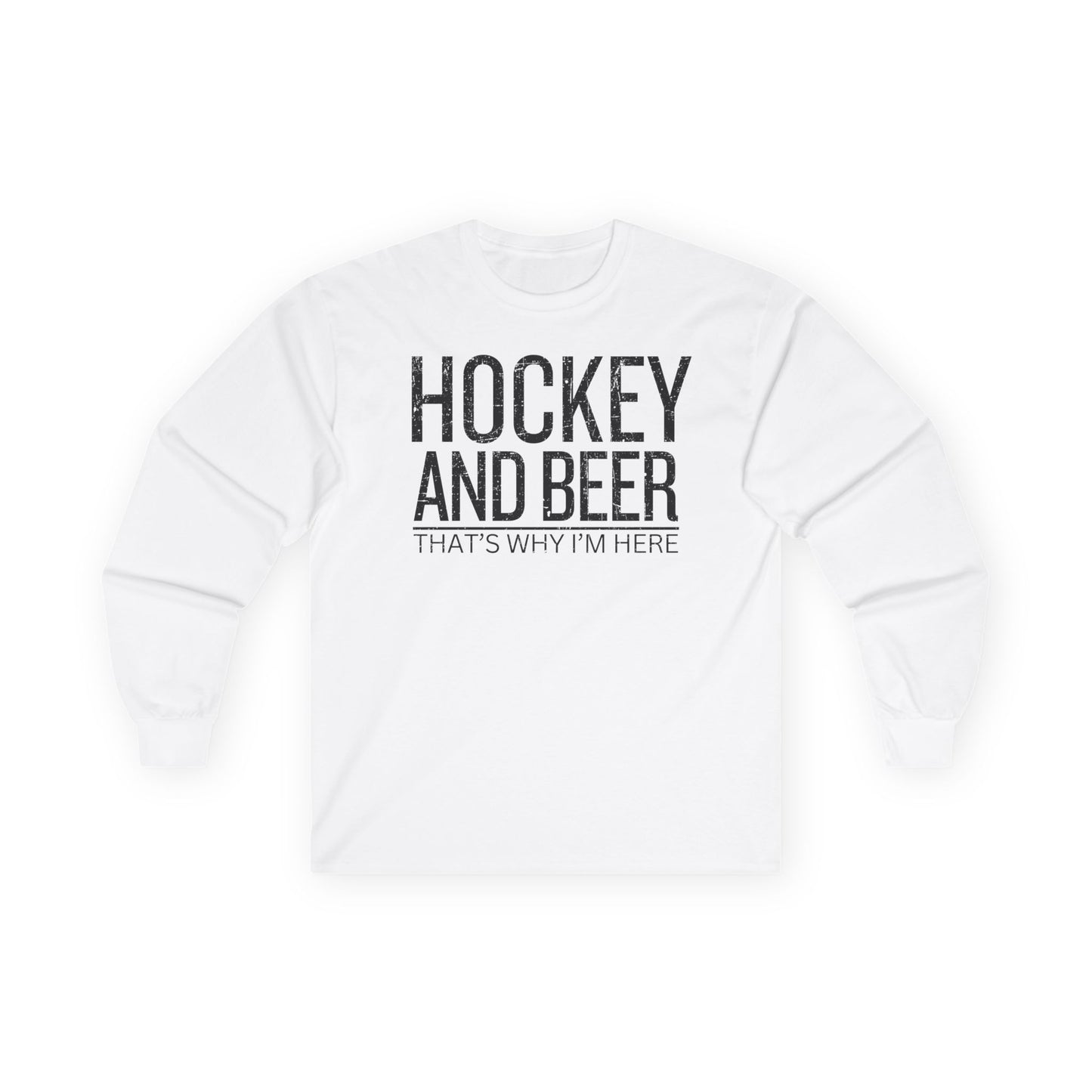 Hockey And Beer - Long Sleeve T-Shirt