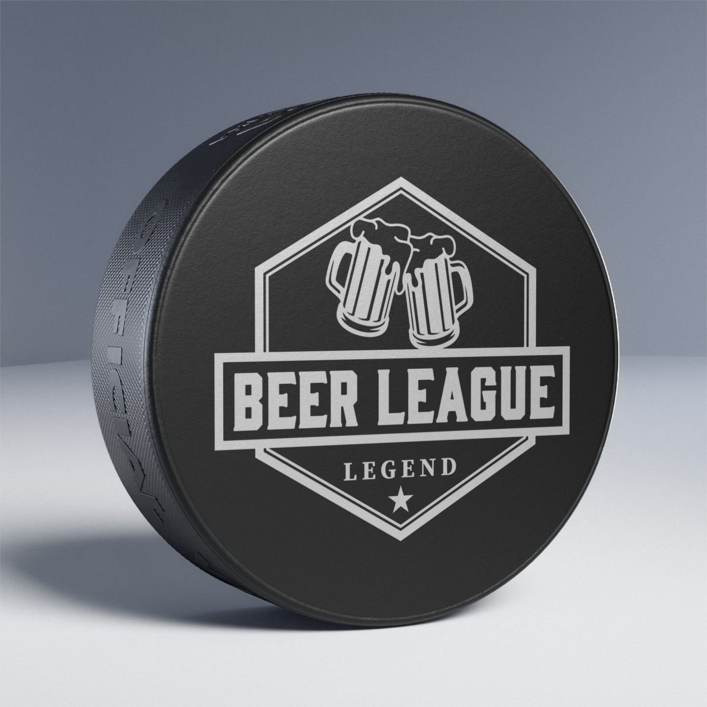 Beer League Legend - Hockey Puck