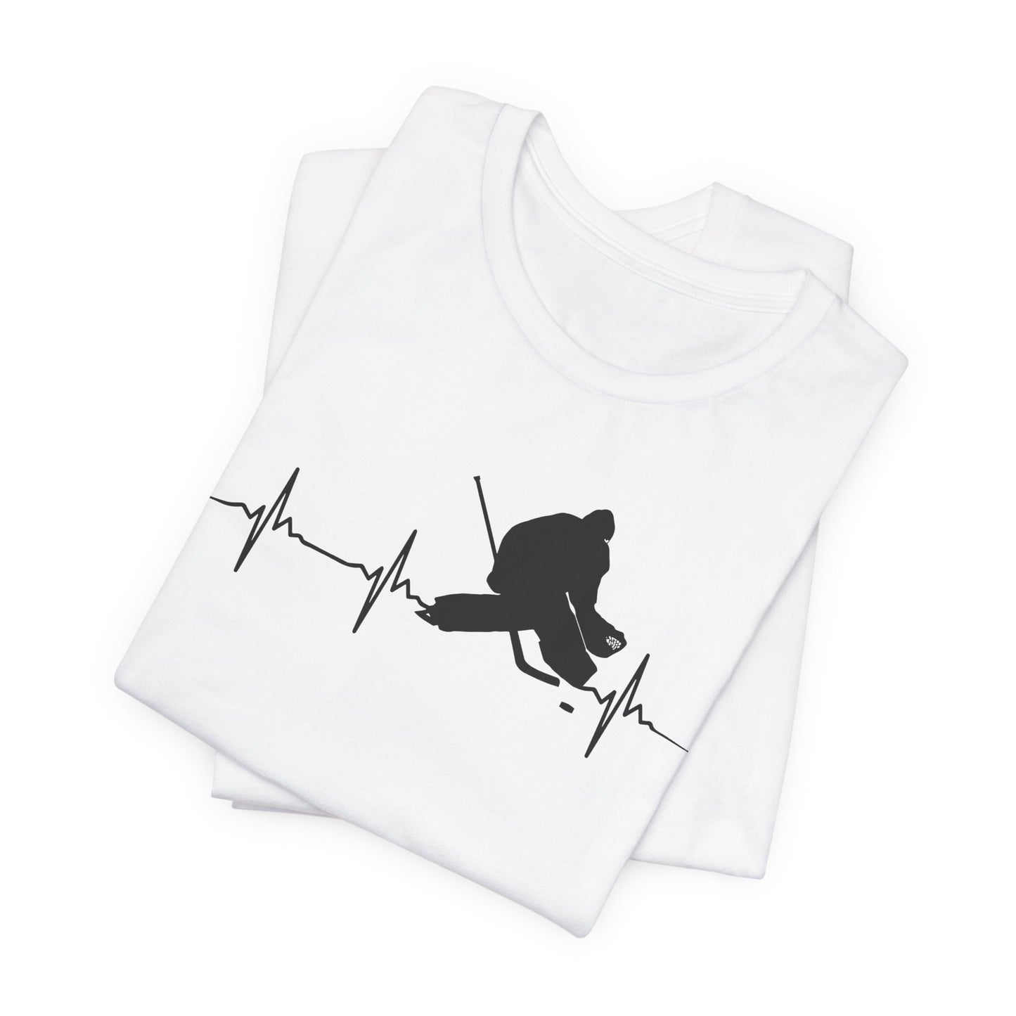 Goalie Heartbeat - Hockey T-Shirt