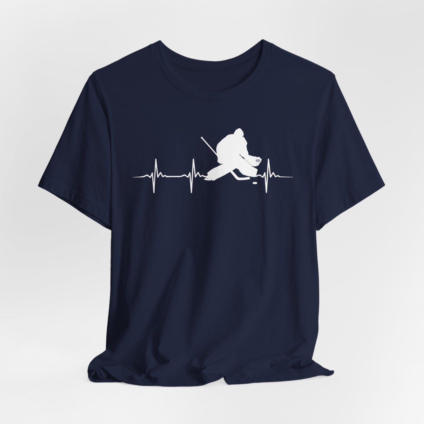 Goalie Heartbeat - Hockey T-Shirt