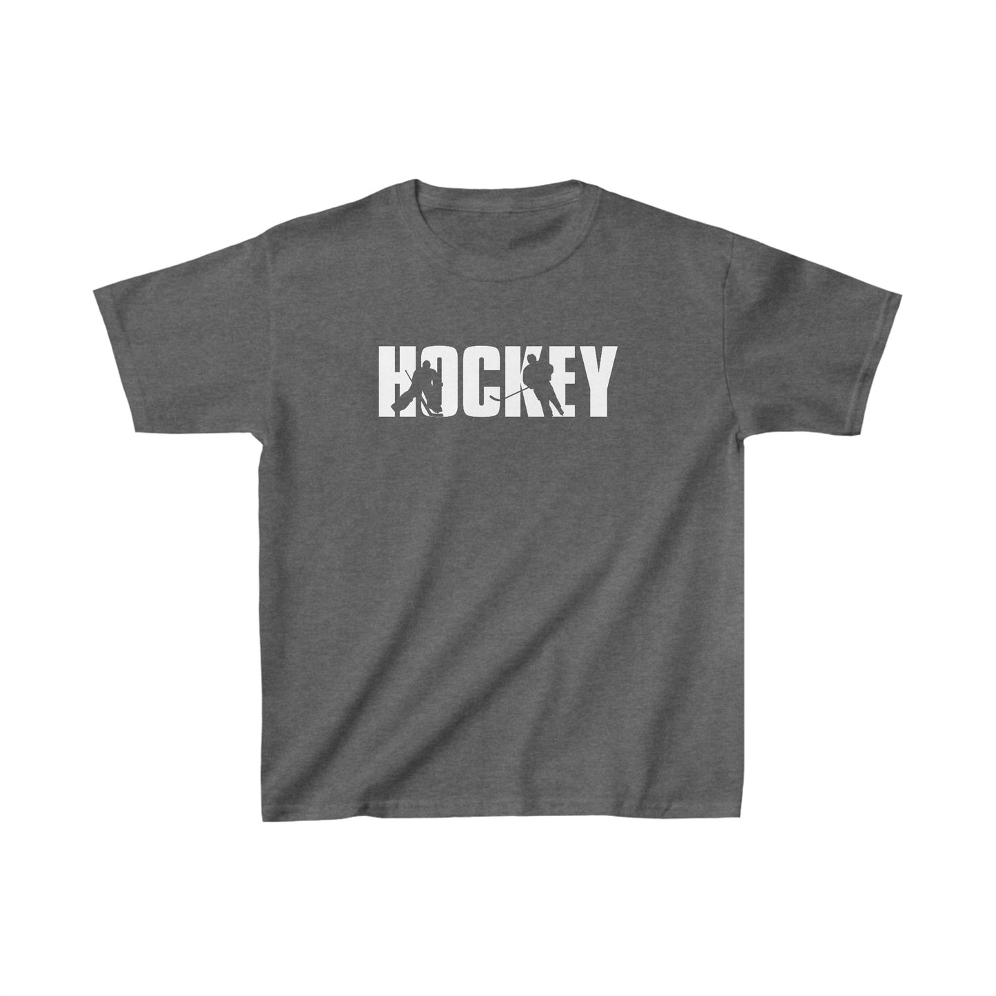 Hockey Word Silhouette - Kids T-Shirt