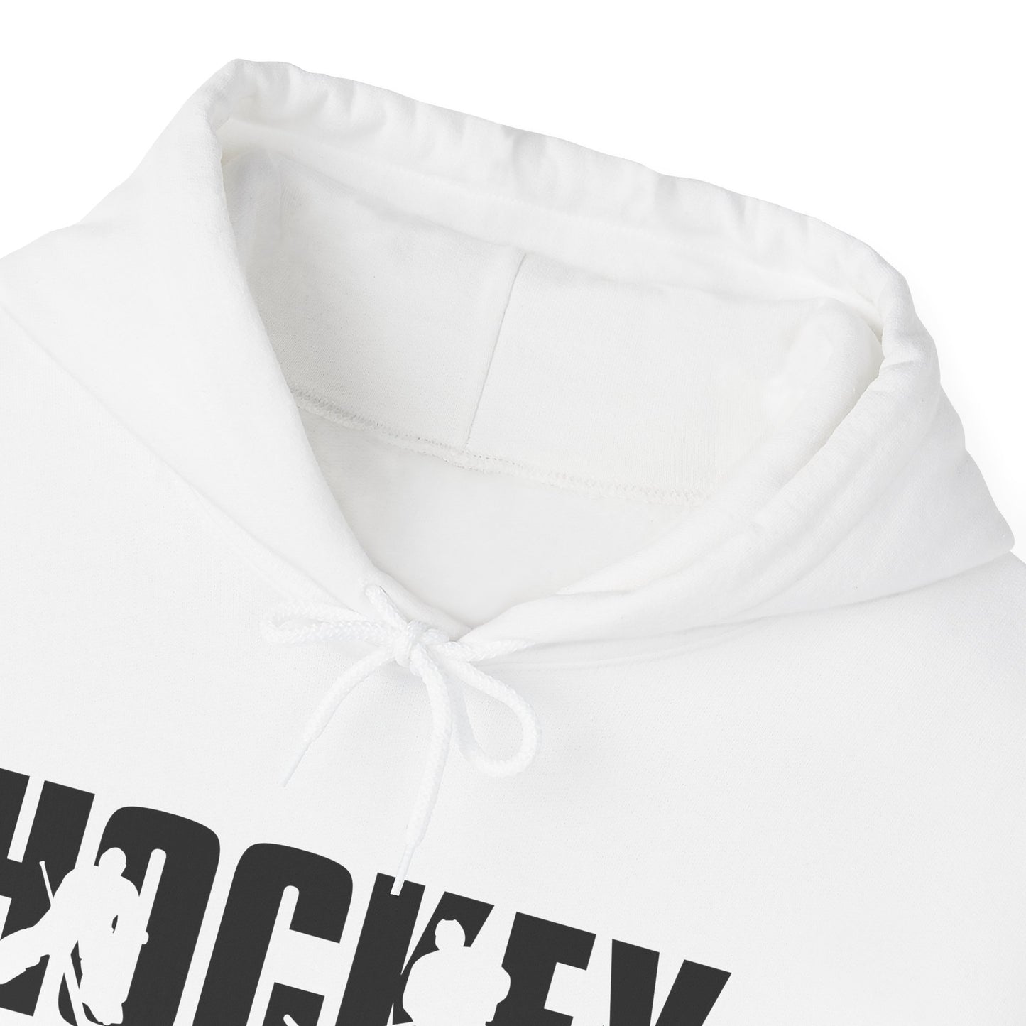 Hockey Word Silhouette - Hockey Hoodie