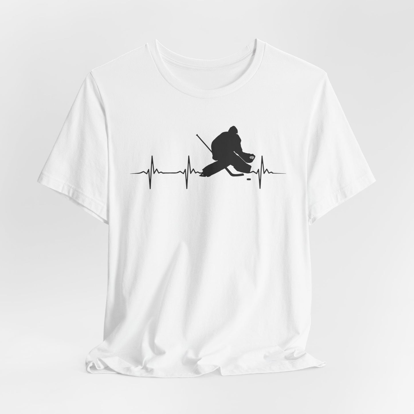 Goalie Heartbeat - Hockey T-Shirt