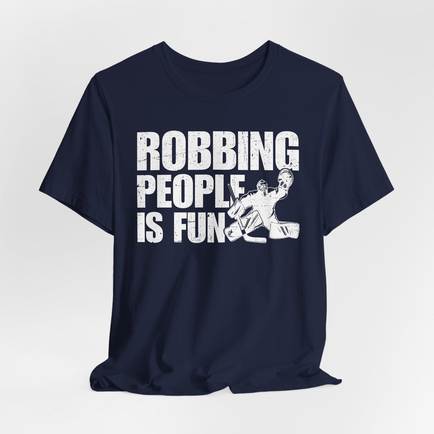 Robbing - Hockey T-Shirt