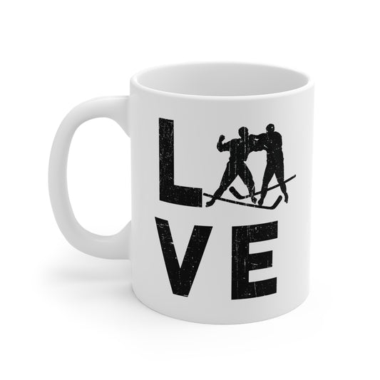 Love - Hockey Mug